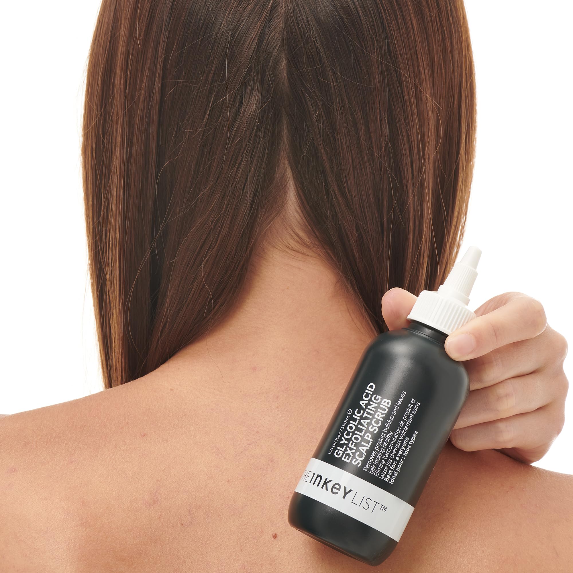 The Inkey List 7% Glycolic Acid Exfoliating Scalp Scrub for Product Build Up 150ml 7