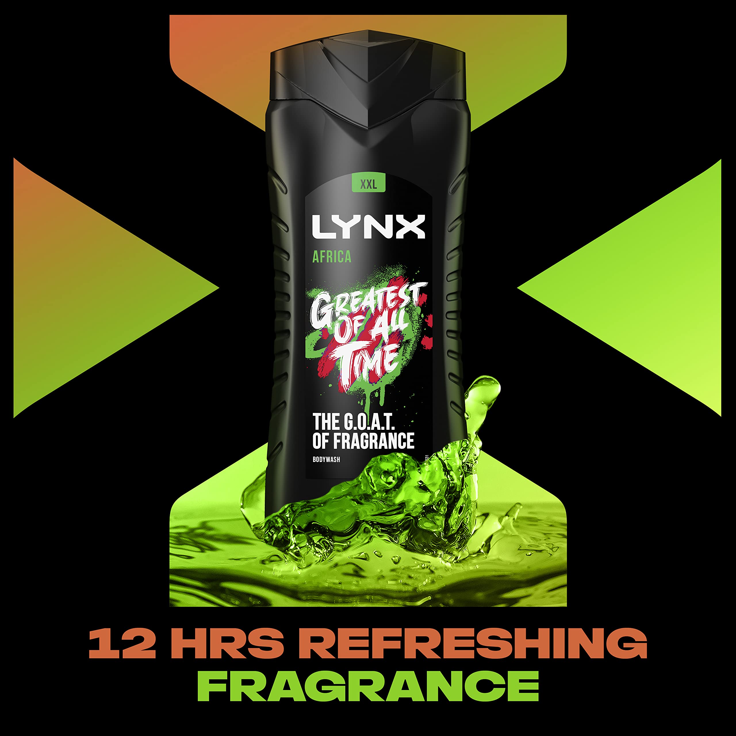 Lynx Limited Edition FIFA Africa 3-in-1 Duschgel mit Mandarinenaroma 3