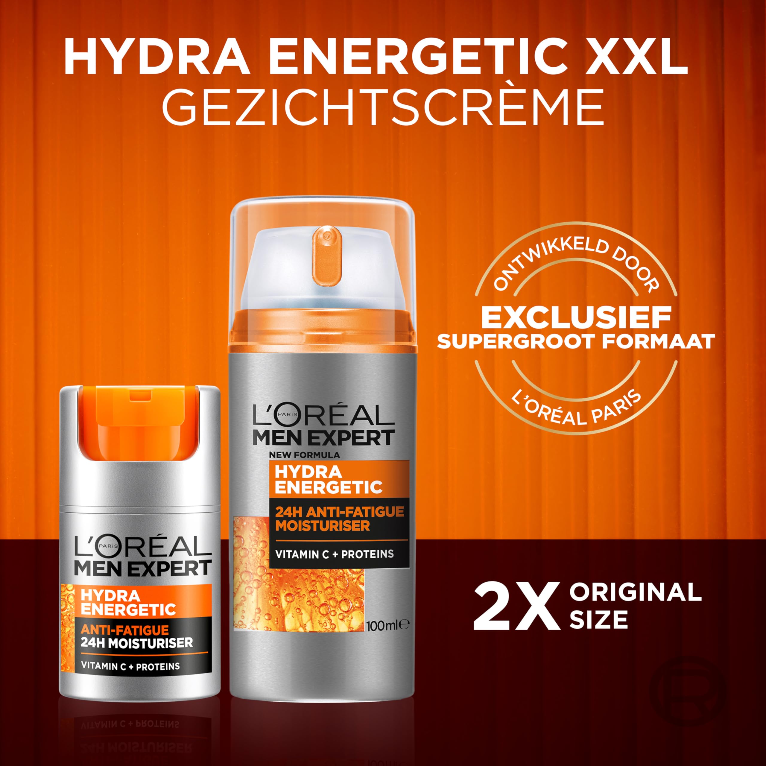 L'Oréal Men Expert Hydra Energetic XXL Moisturiser, 24H Anti-Fatigue Hydration 6
