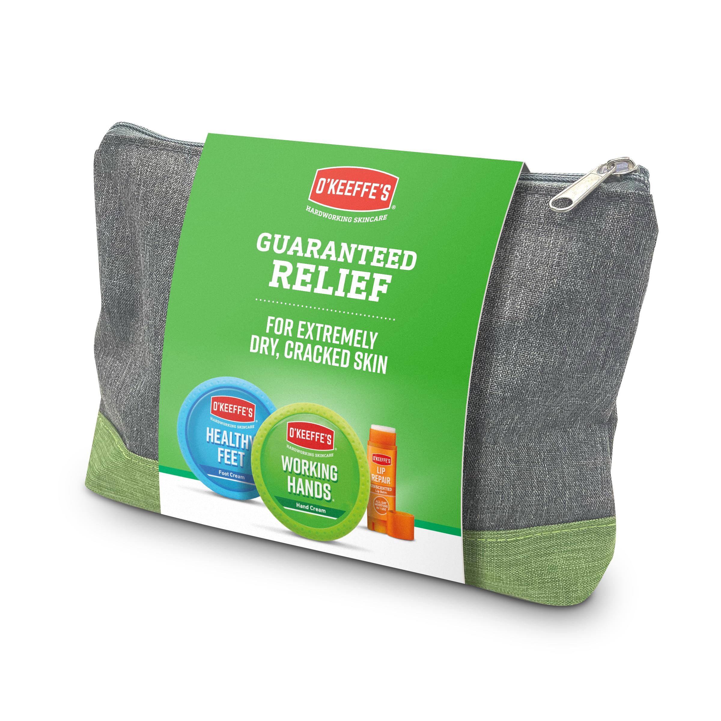 O'Keeffe's Skincare Gift Set: Working Hands, Healthy Feet, and Lip Repair