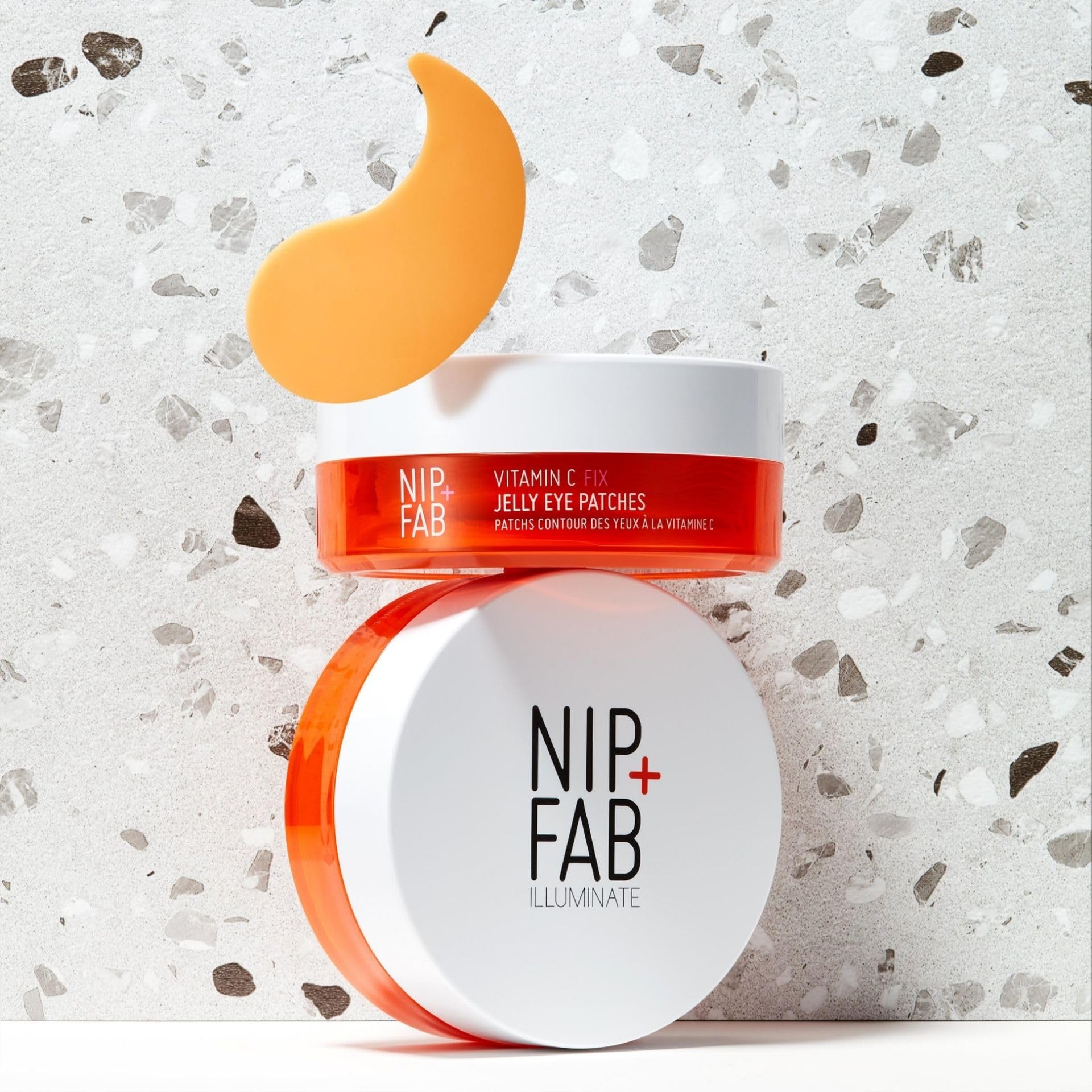 Nip+Fab Vitamin C Fix Jelly Augenpads, 20 Paar, aufhellendes Hydrogel für die Augenpartie mit 3 stabilen Formen von Vitamin C 7