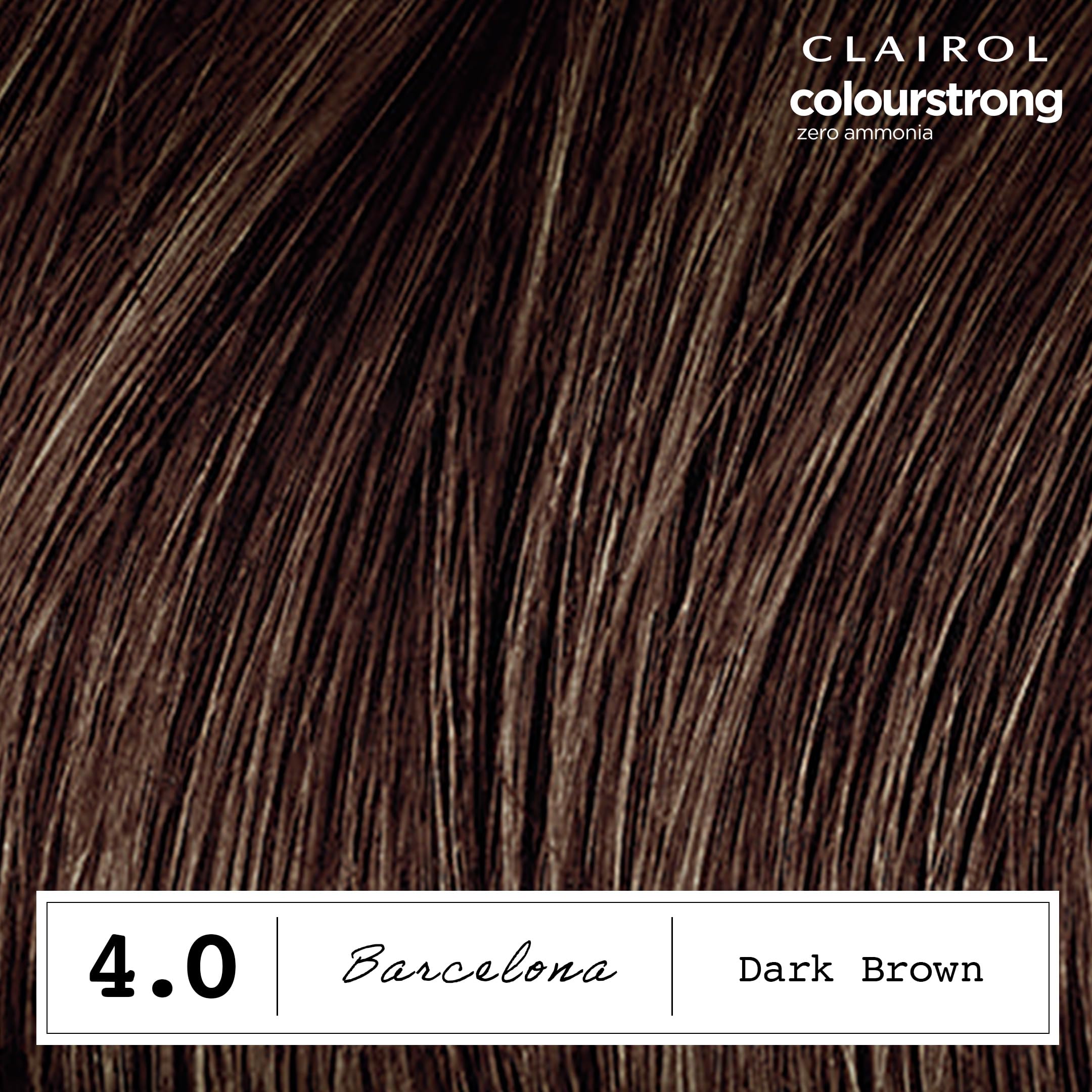 Clairol Colour Strong Permanente Haarfarbe - 4.0 Dunkelbraun 4