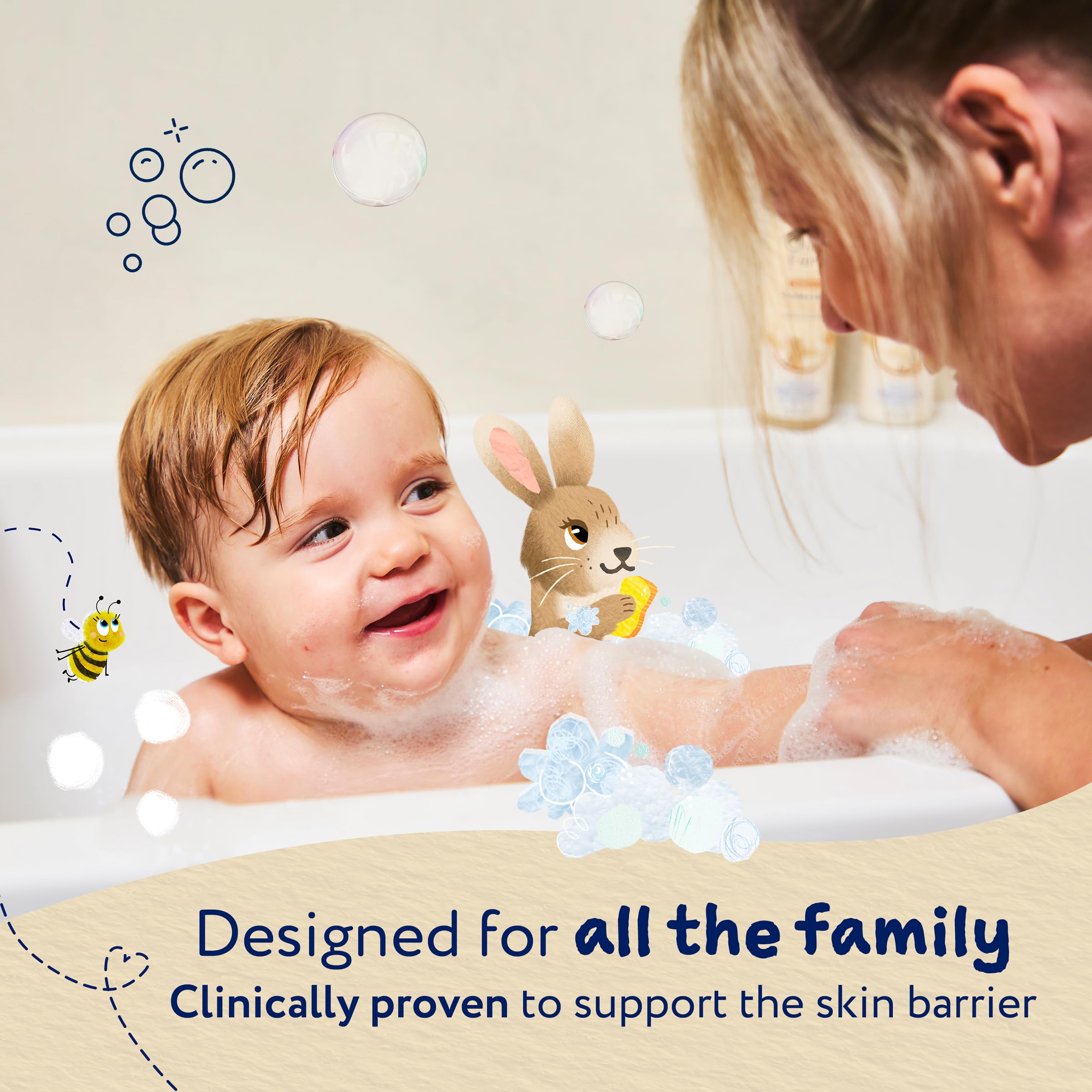 Childs Farm OatDerma Fragrance-Free Bubble Bath for Dry, Itchy Skin (0+ Months) 3