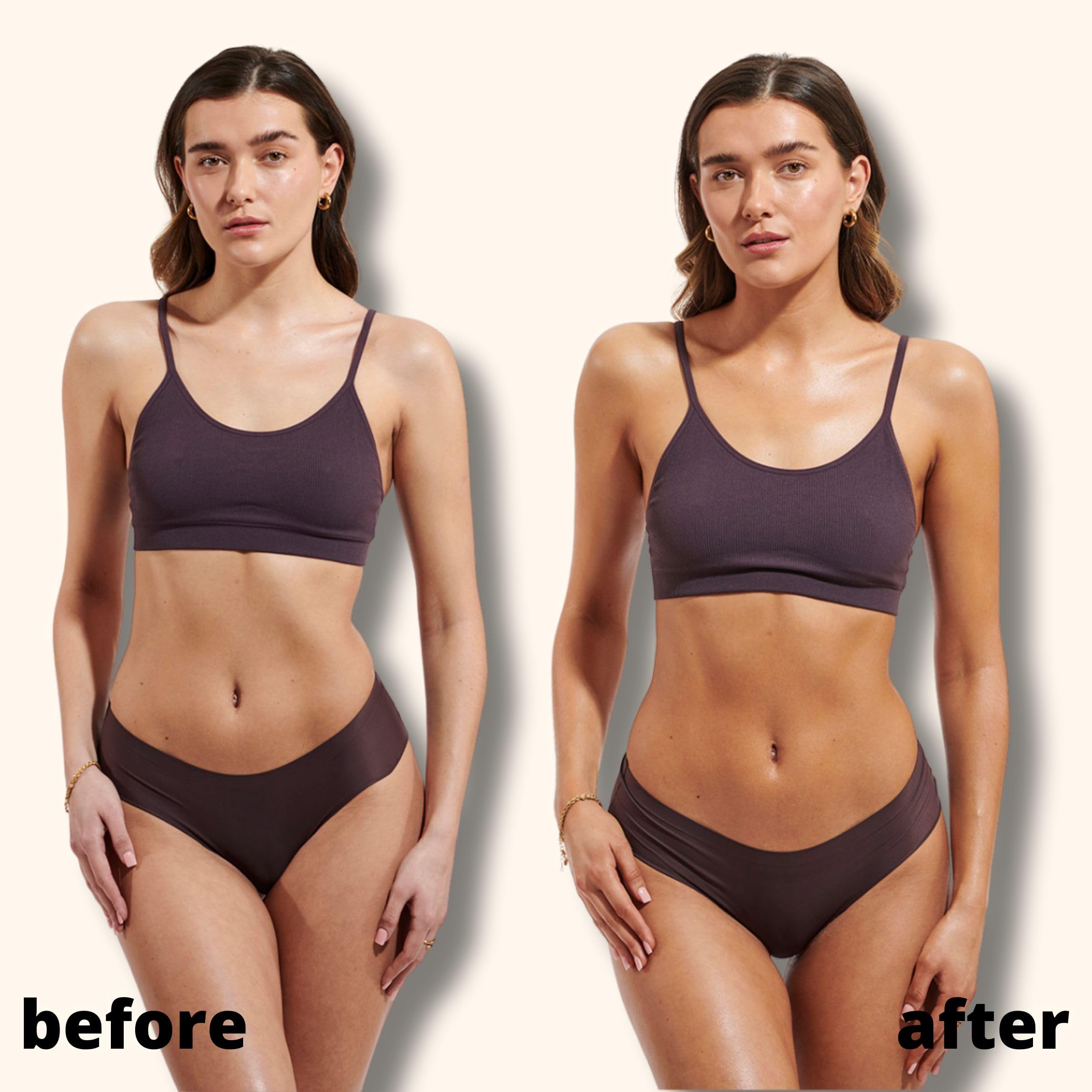 Skinny Tan Body Glow Feuchtigkeitsspendende Bräunungslotion – Selbstbräunungslotion, tierversuchsfrei, parabenfrei &amp; vegan, mit Kokos- und Vanilleduft, 280 ml 3