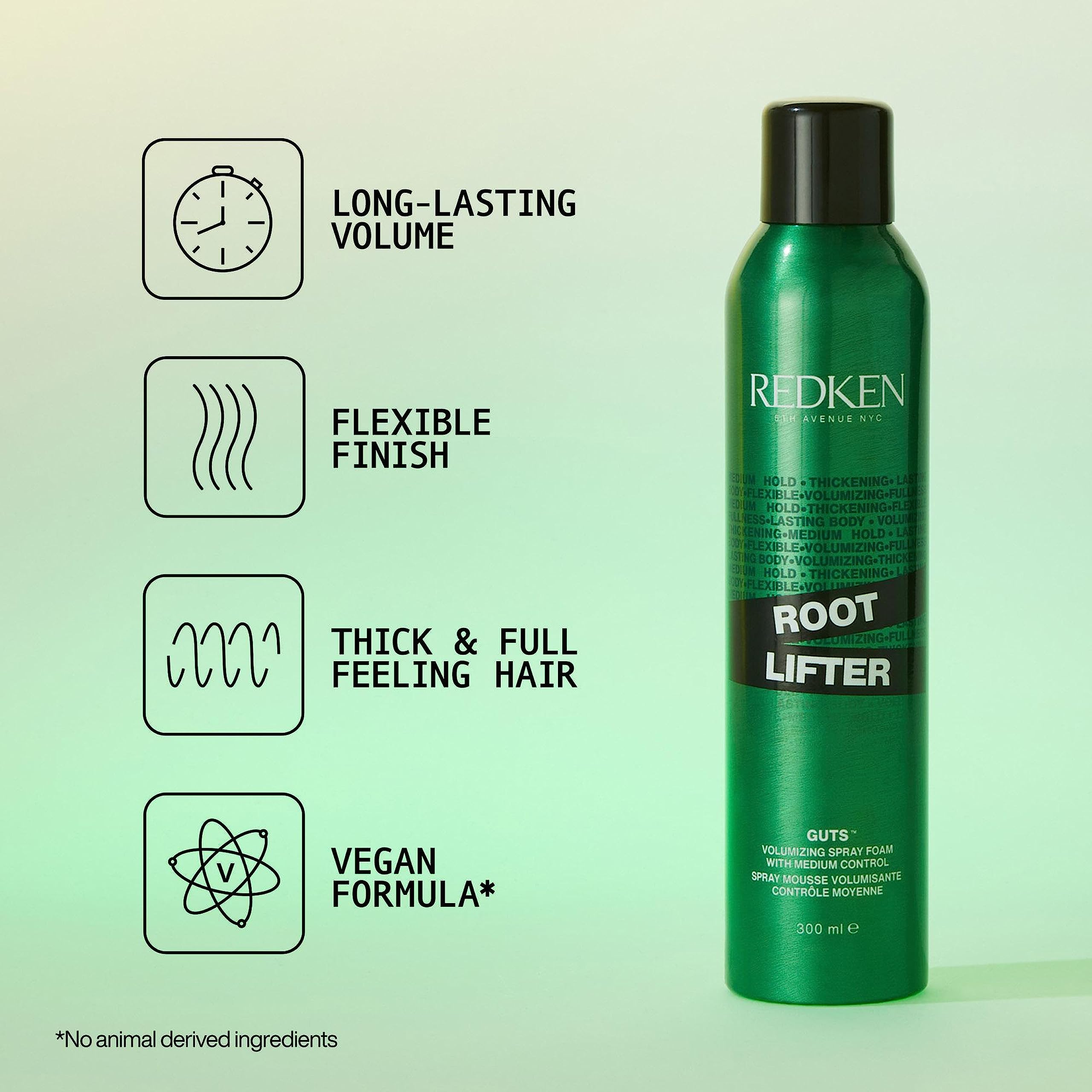 REDKEN Root Lifter Styling Spray for Targeted Lift and Volume 3