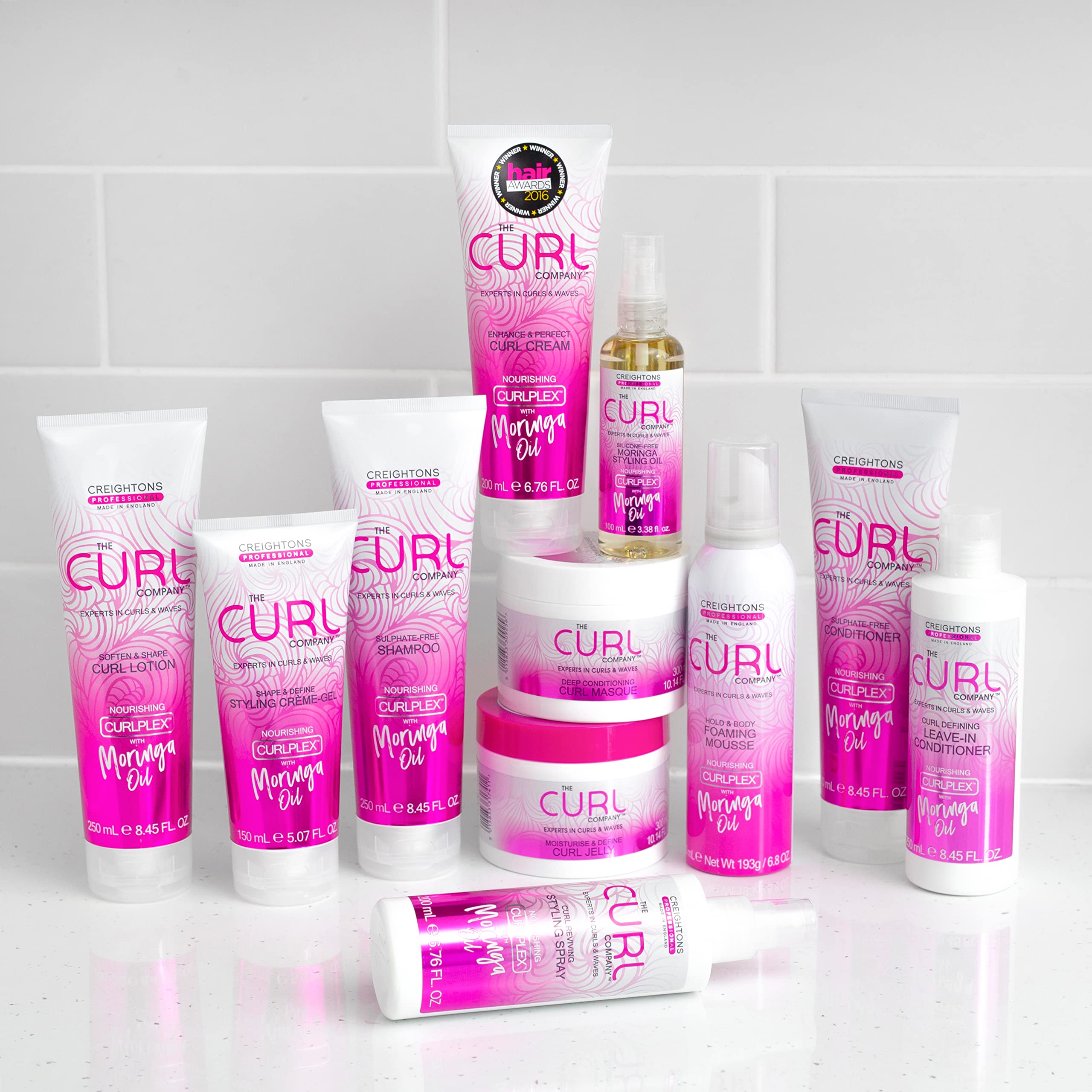 The Curl Company Enhance & Perfect Curl Cream Travel Size Mini (50ml) - Frizz Control 9