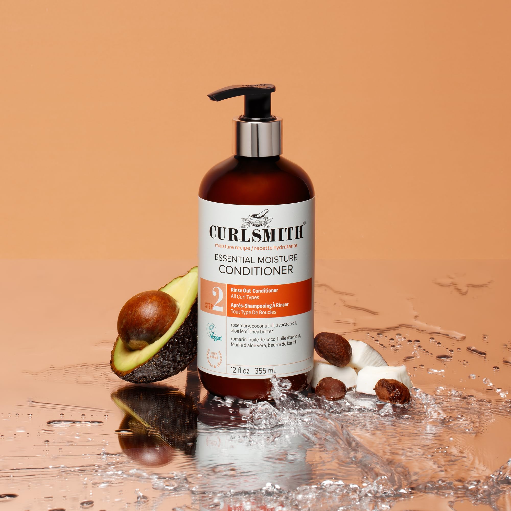 CURLSMITH Essential Moisture Conditioner for Lightweight Frizz Control 8