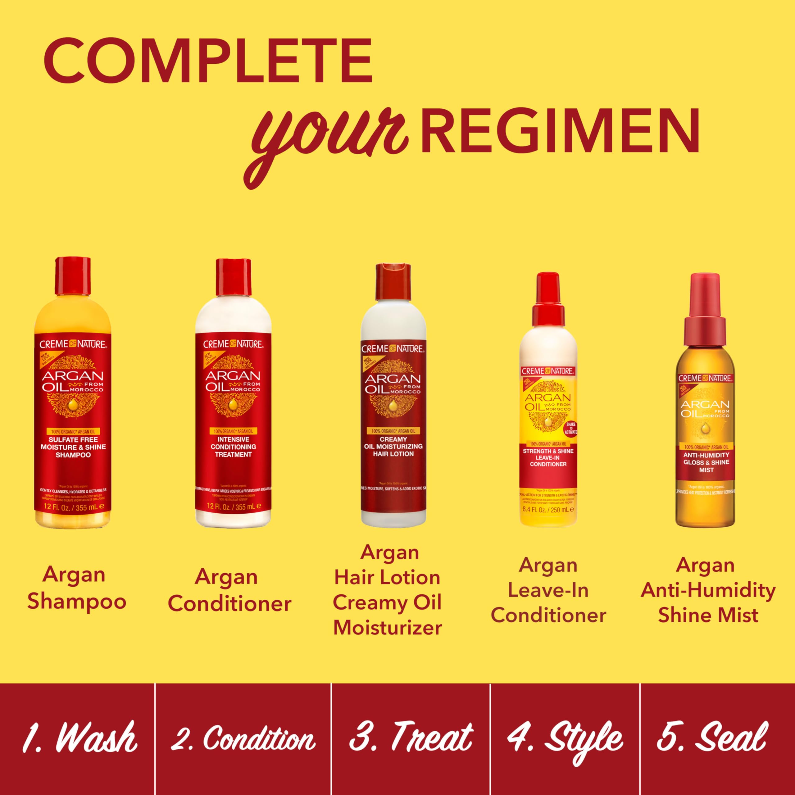 Creme of Nature Argan Oil Moisturizing Lotion, Creamy Oil, 250 ml 8