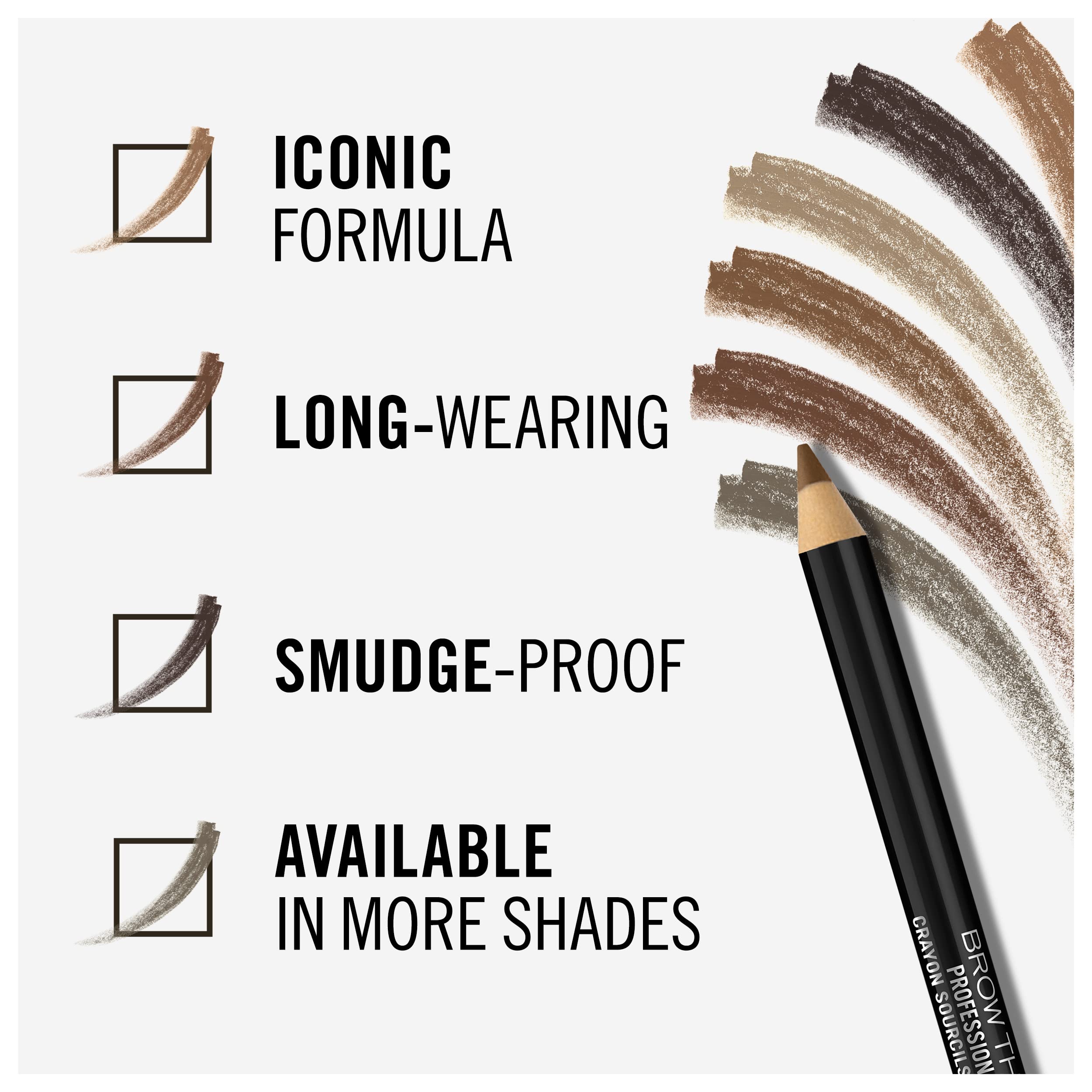 Rimmel London Brow This Way Professional Pencil - 006 Brunette Eyebrow Definer with Built-in Brush 7