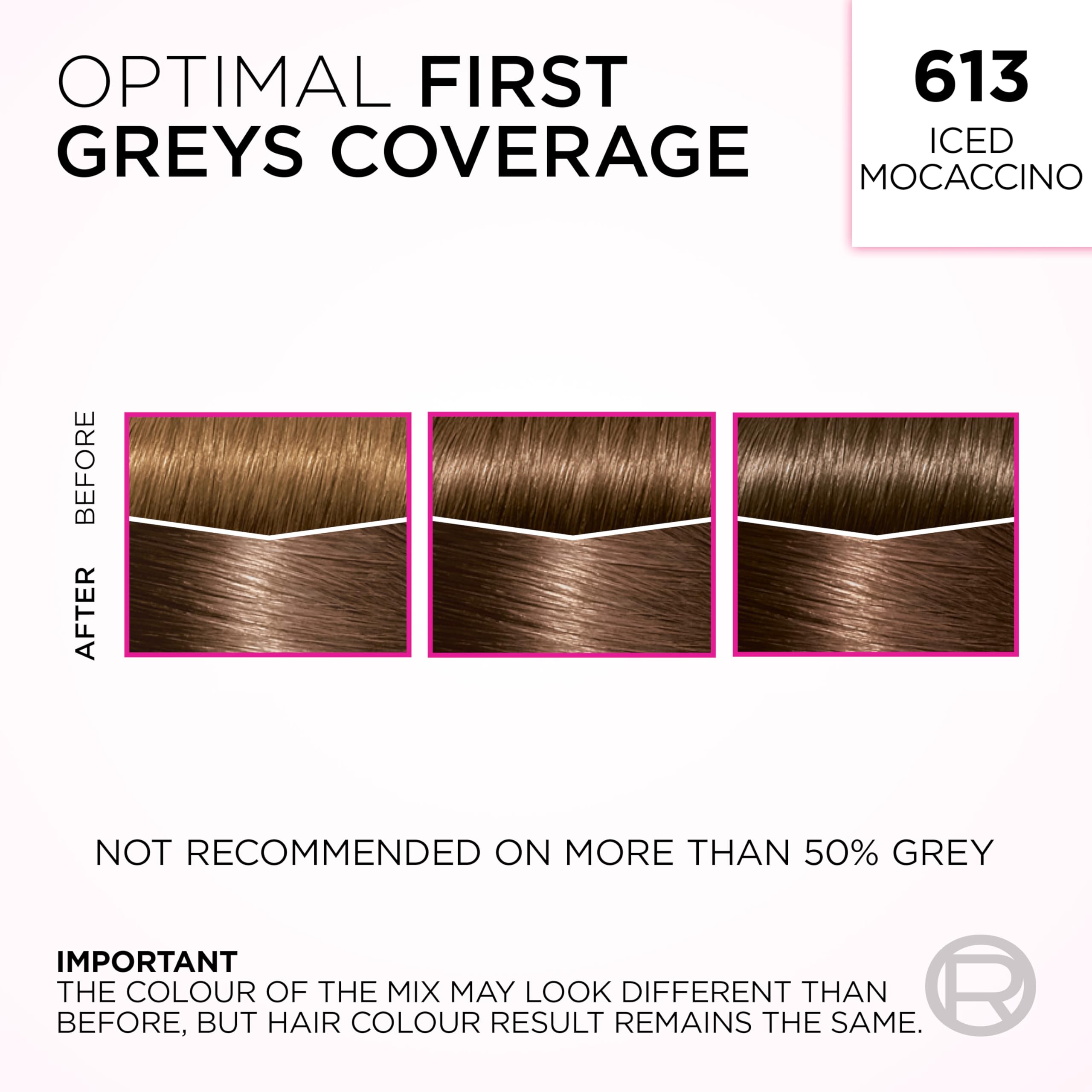 L'Oréal Paris Casting Crème Gloss Semi-Permanent Hair Dye 613 Iced Moccachino No-Ammonia 7