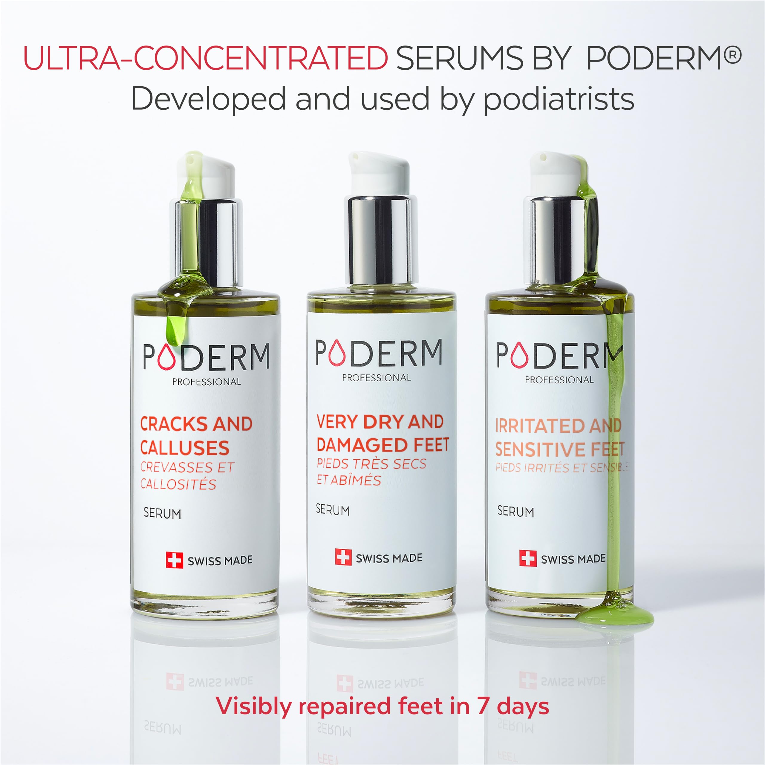 PODERM Serum for Very Dry and Damaged Feet: 24H Intense Repair and Nourishment 5