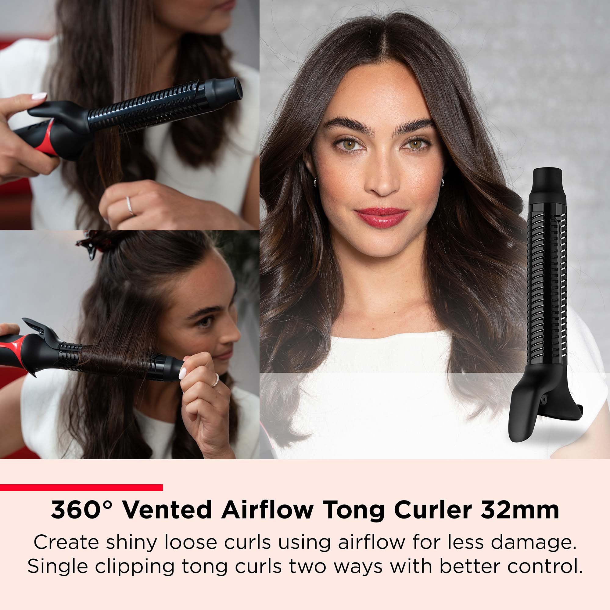 Revlon One-Step Blow-Dry Multi Styler – 3-in-1-Gerät – Trocknen, Locken und Volumen mit den 3 austauschbaren Aufsätzen (abnehmbarer Kopf, Lockenstab, Föhn, Stylingaufsatz) RVDR5333 6