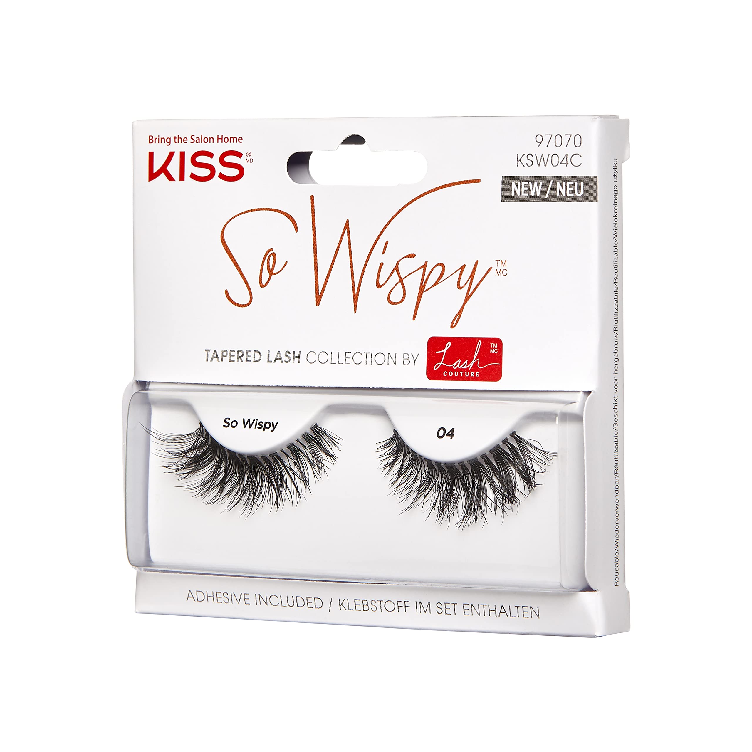 KISS Lash Couture So Wispy Collection Volumizing Fake Lashes - 1 Pair 7