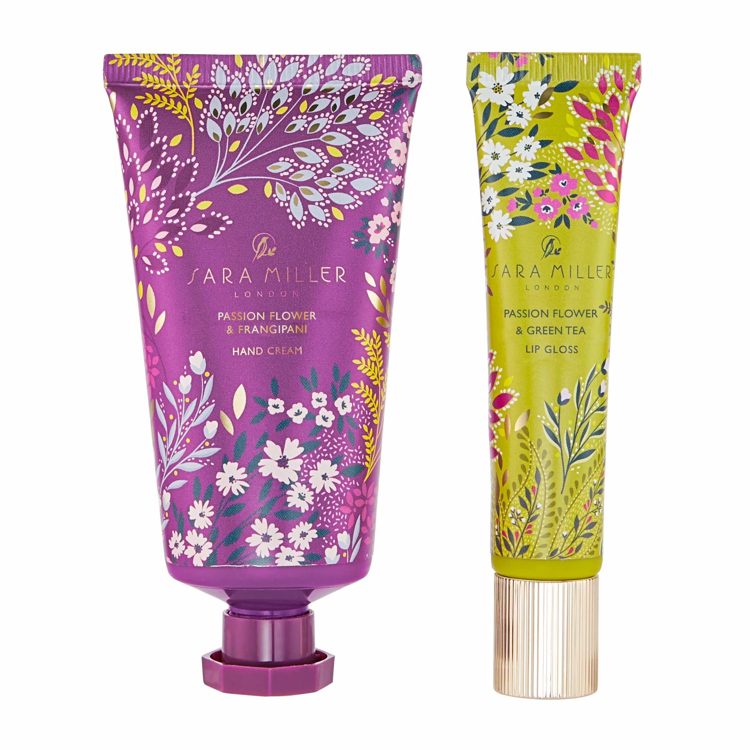 Sara Miller London Hand Cream & Lip Gloss Gift Set with Keepsake Tin 3