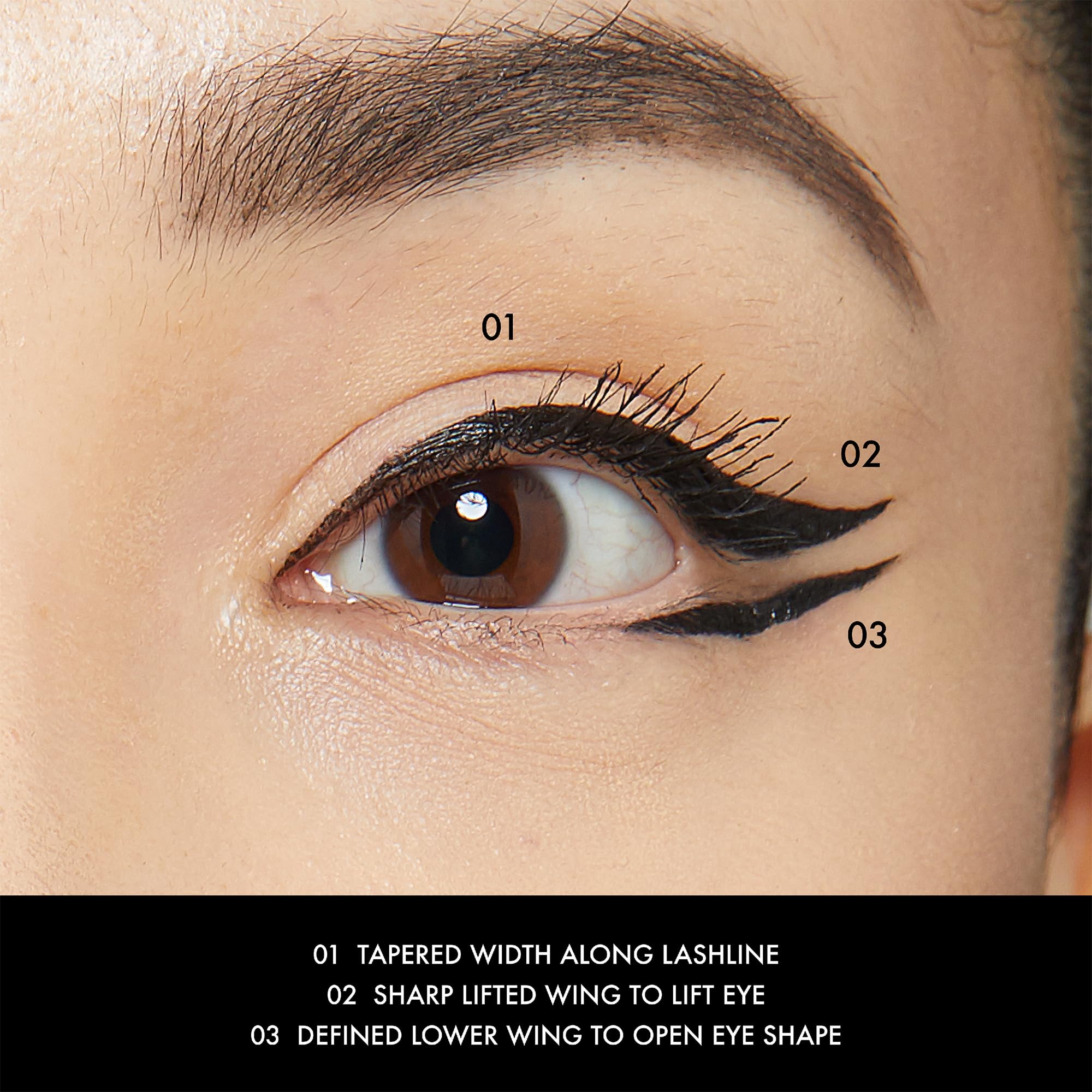 NYX Professional Makeup Epic Ink Liner Brush Tip Liquid Eyeliner Pen - Black (Pack of 2) 5
