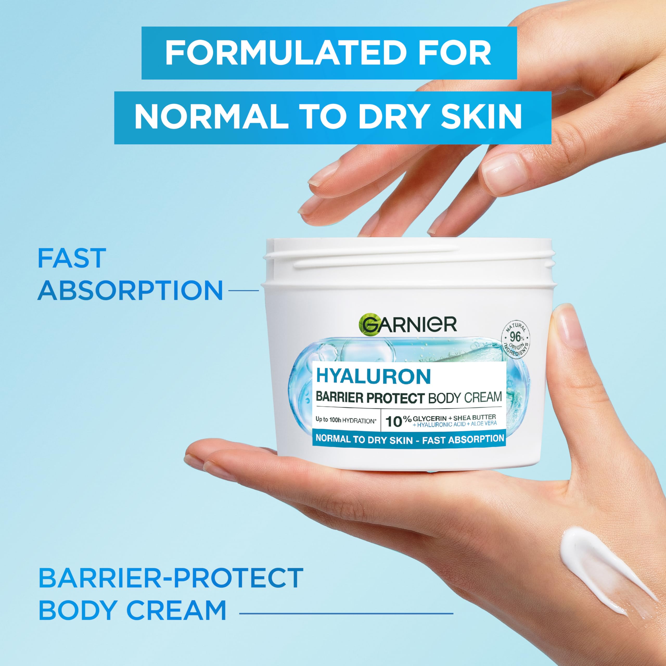 Garnier Body Superfood Moisturising & Soothing Body Cream with Aloe Vera & Magnesium 5