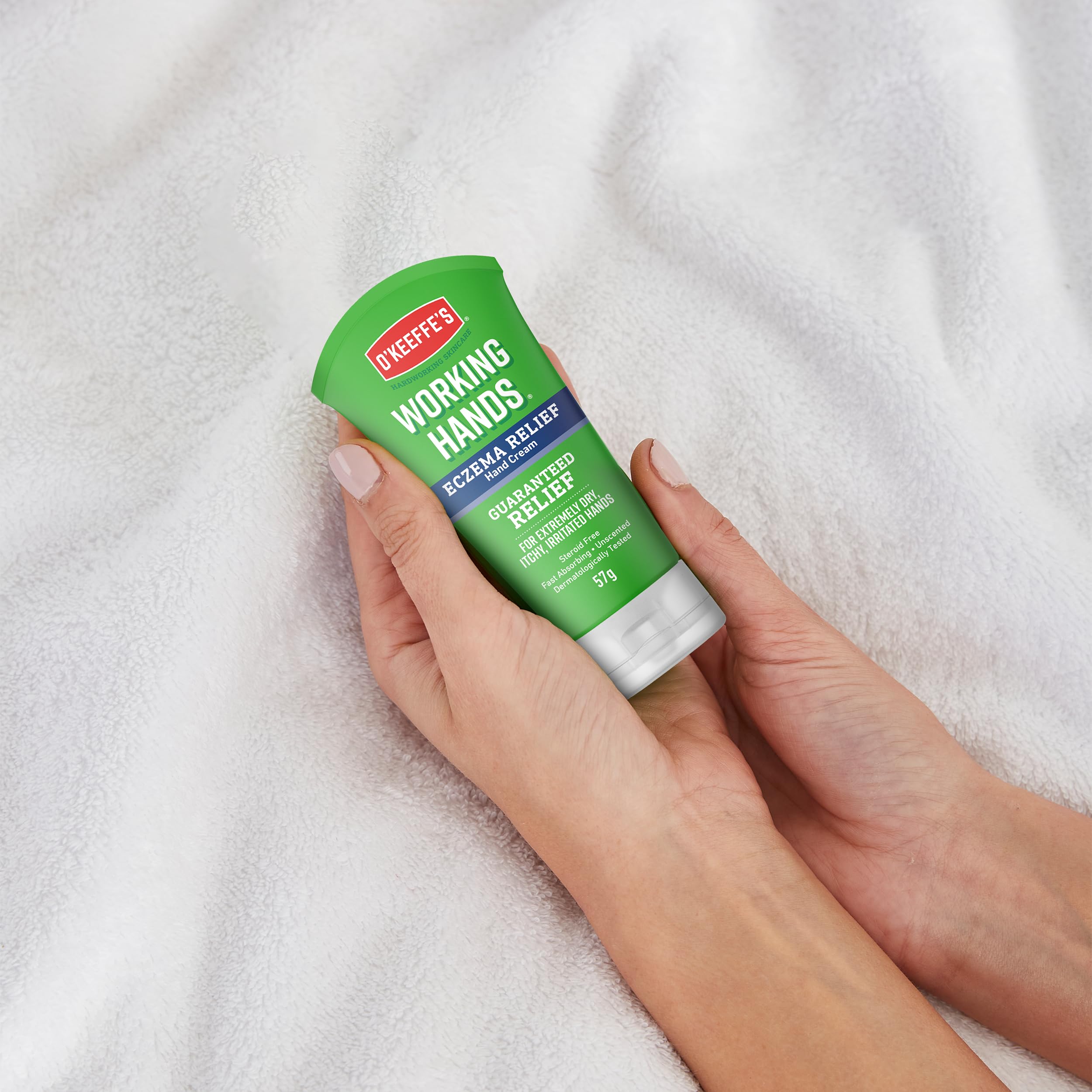 O'Keeffe's Working Hands Eczema Relief Cream for Dry, Itchy Hands, 57g 4