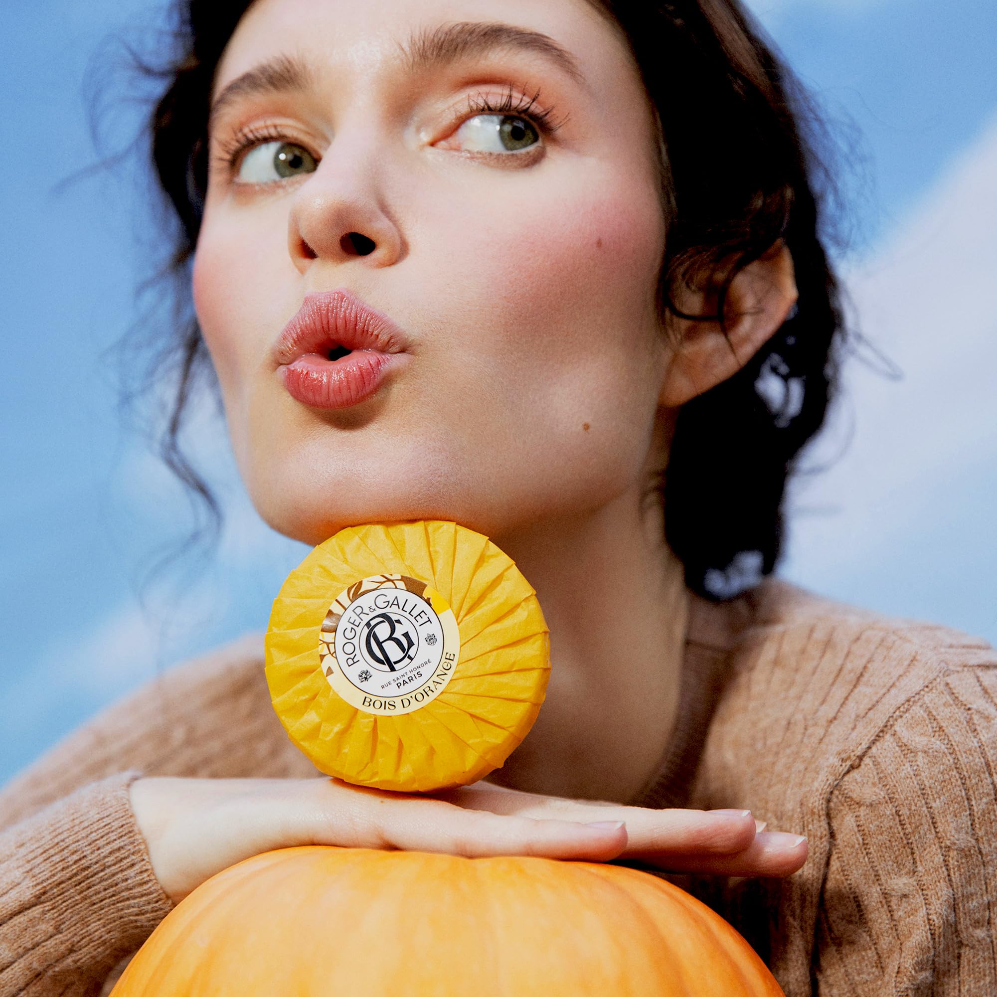 ROGER & GALLET Bois d’Orange Soap Bar, Set of 3 x 100g