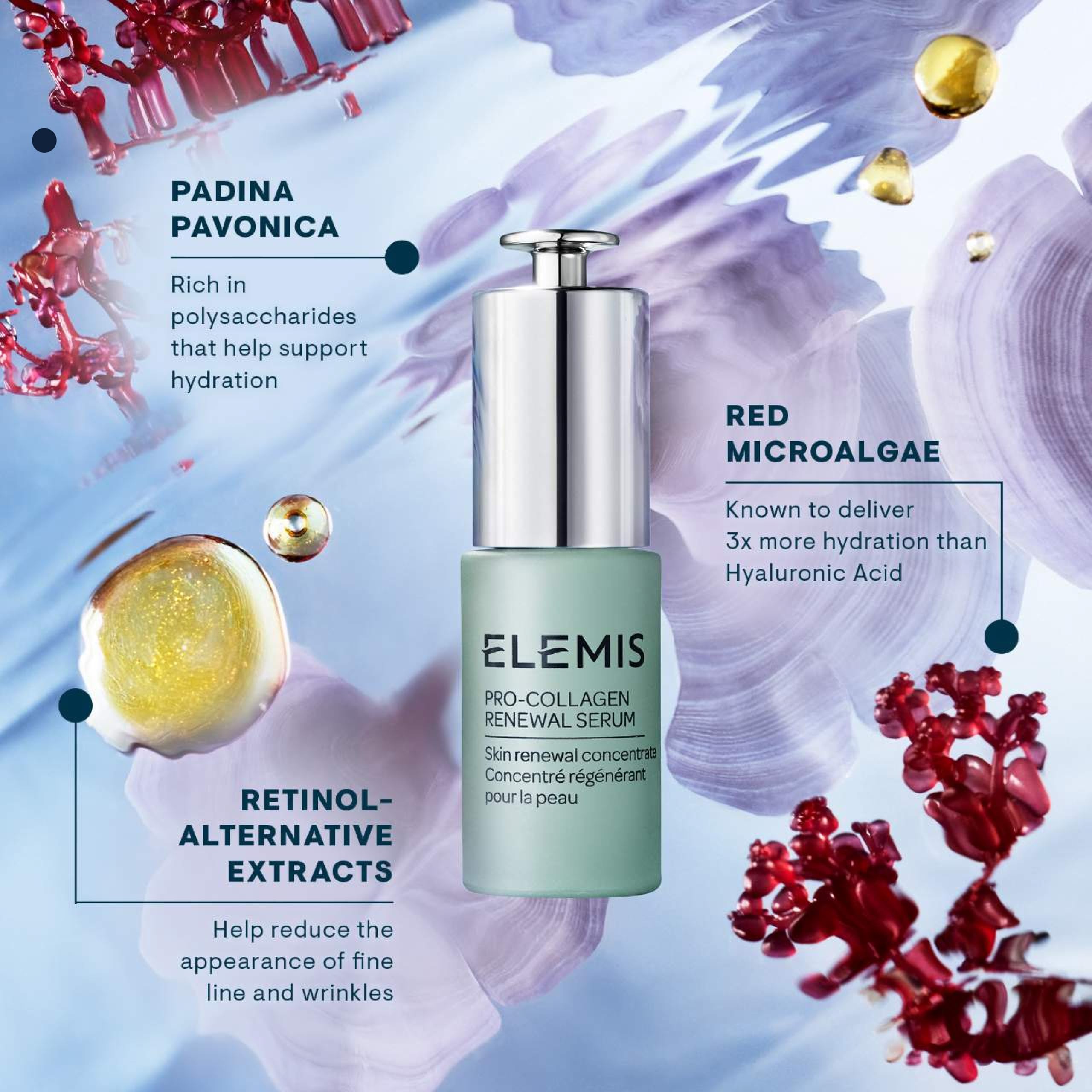 Elemis Pro-Collagen Renewal Serum 15ml: Anti-Aging, Hydrating Serum for Fine Lines and Firmness 6