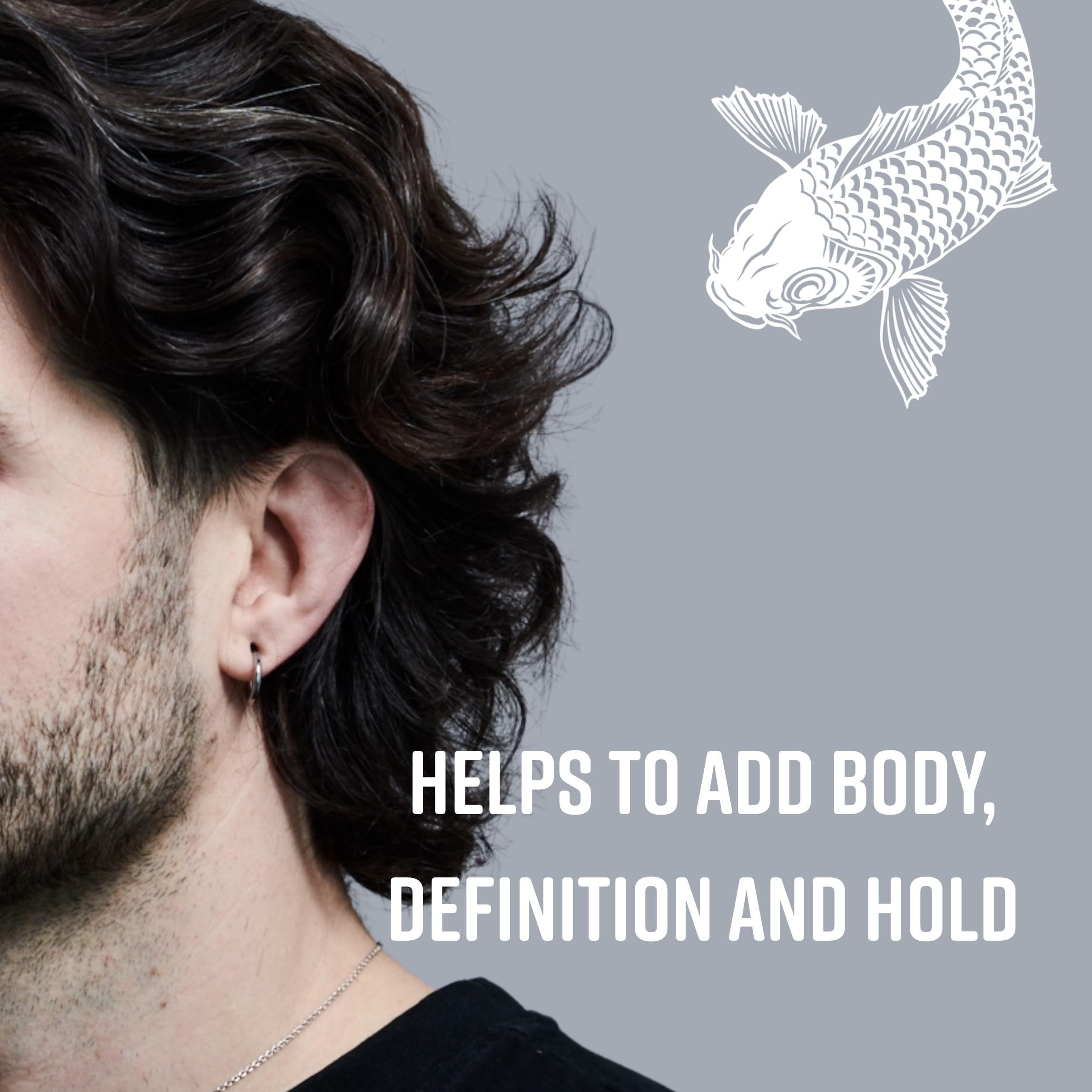 fish Sea Salt Spray Texturising Minerals for Volume and Beachy Waves 150ml 3