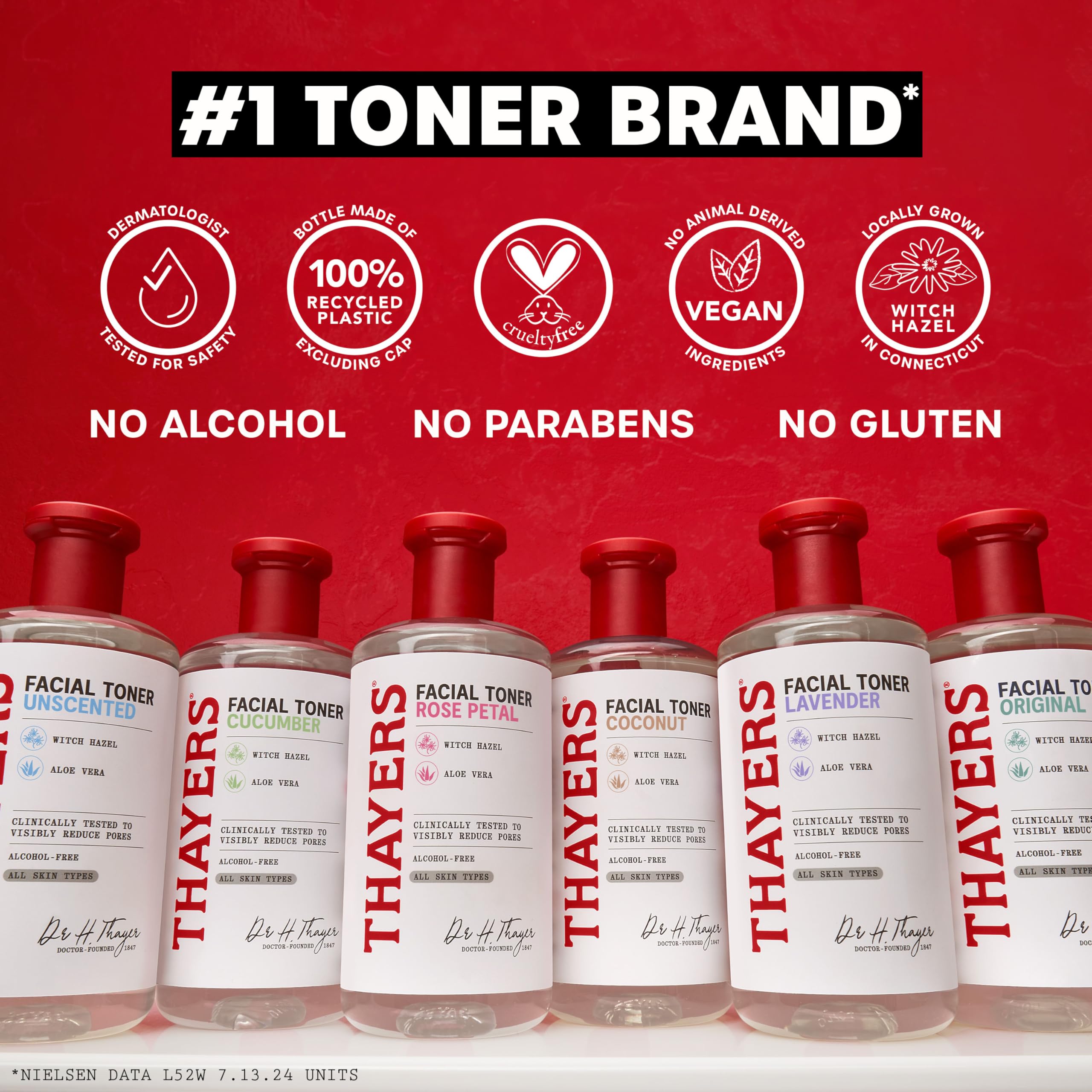Thayers Alcohol-Free Gentle Unscented Facial Toner with Organic Aloe Vera, 355ml 9