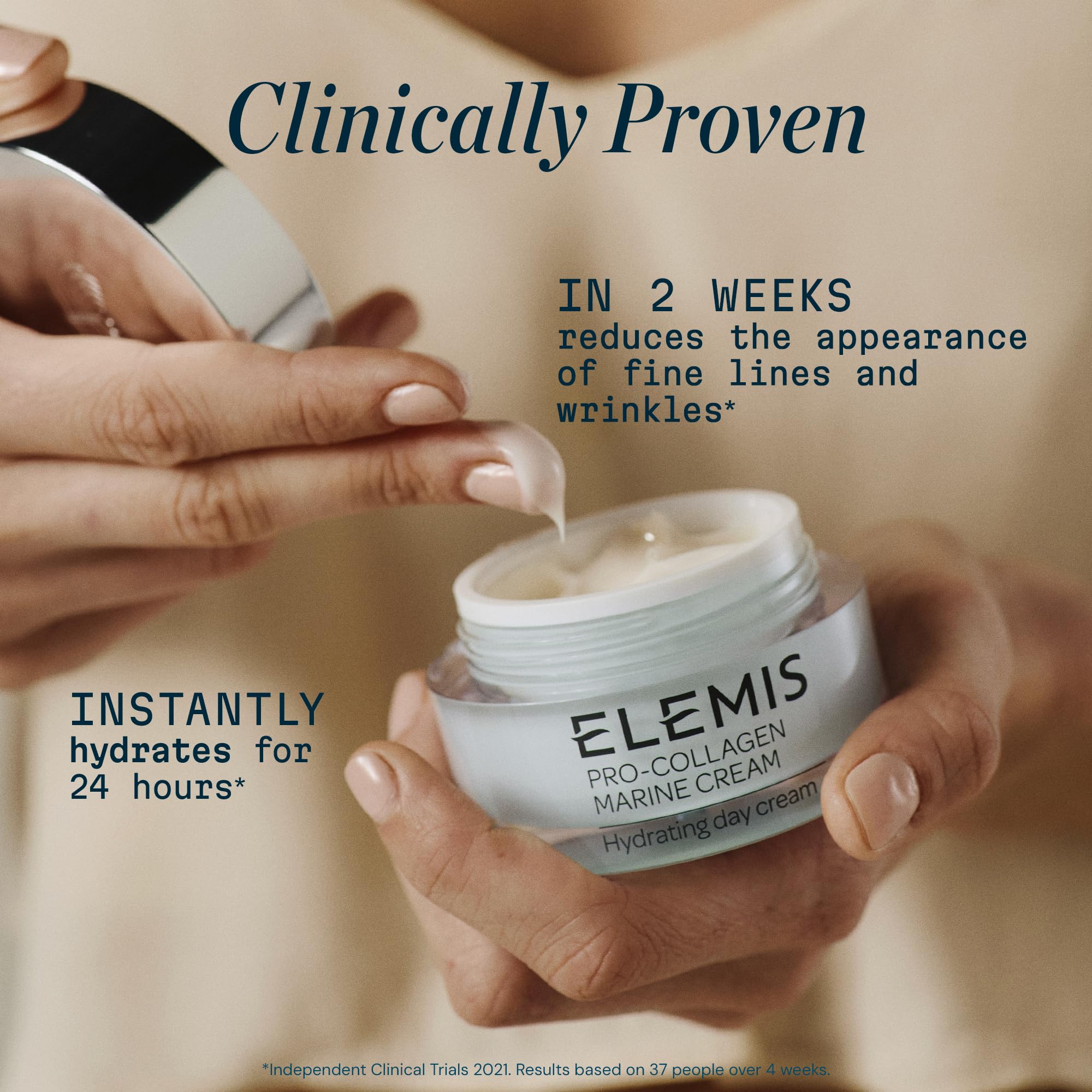 ELEMIS Pro-Collagen Marine Cream Anti-Wrinkle Daily Face Moisturising Lotion 4