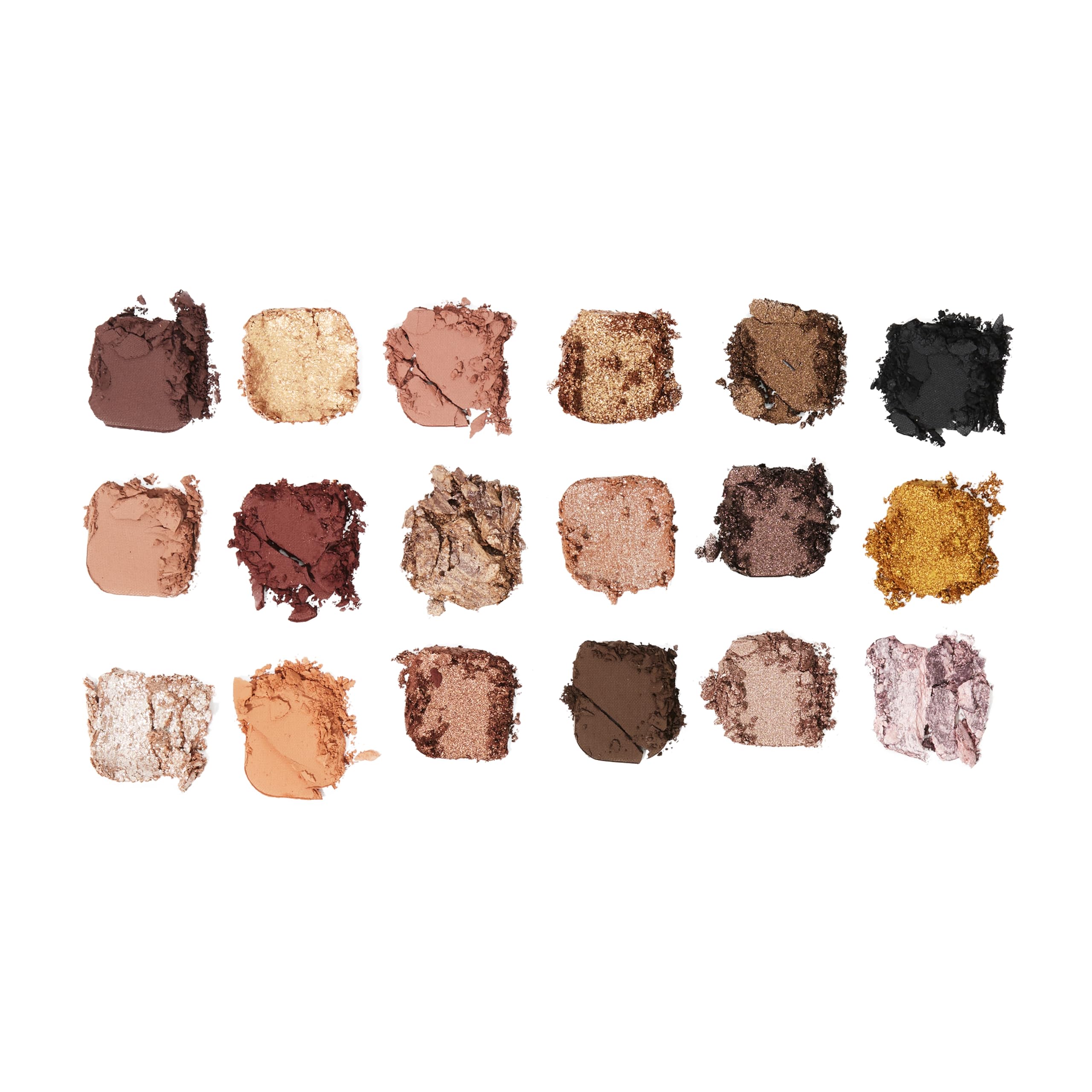 Revolution Beauty Forever Flawless Eyeshadow Palette - 18 Bronze Temptation Mattes & Shimmers