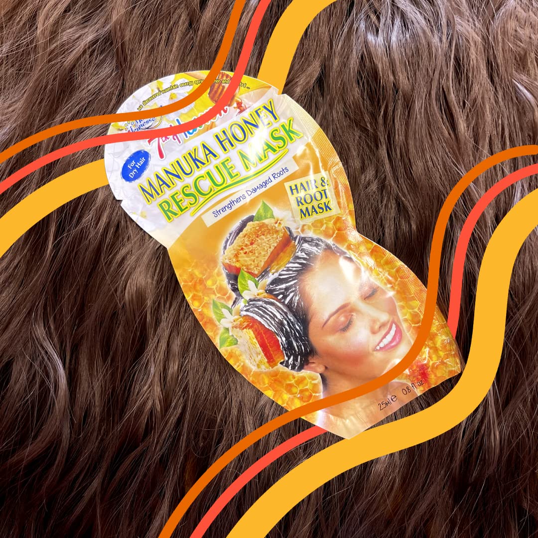 7th Heaven Manuka Honey Hair Rescue Masque 25ml with Abyssinian Oil 3