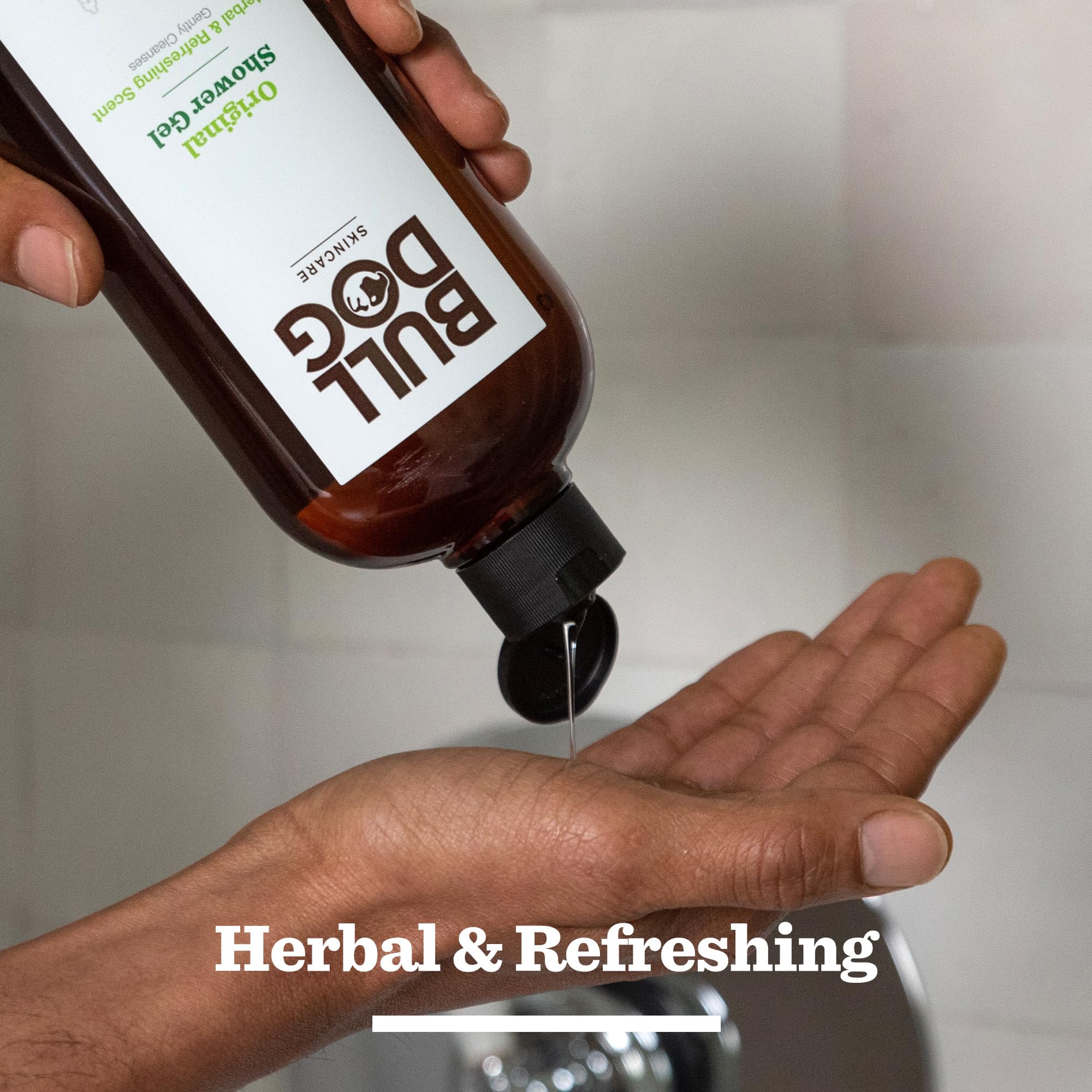 Bulldog Skincare Men's Premium Body Care Gift Set with Moisturiser and Scrub 4