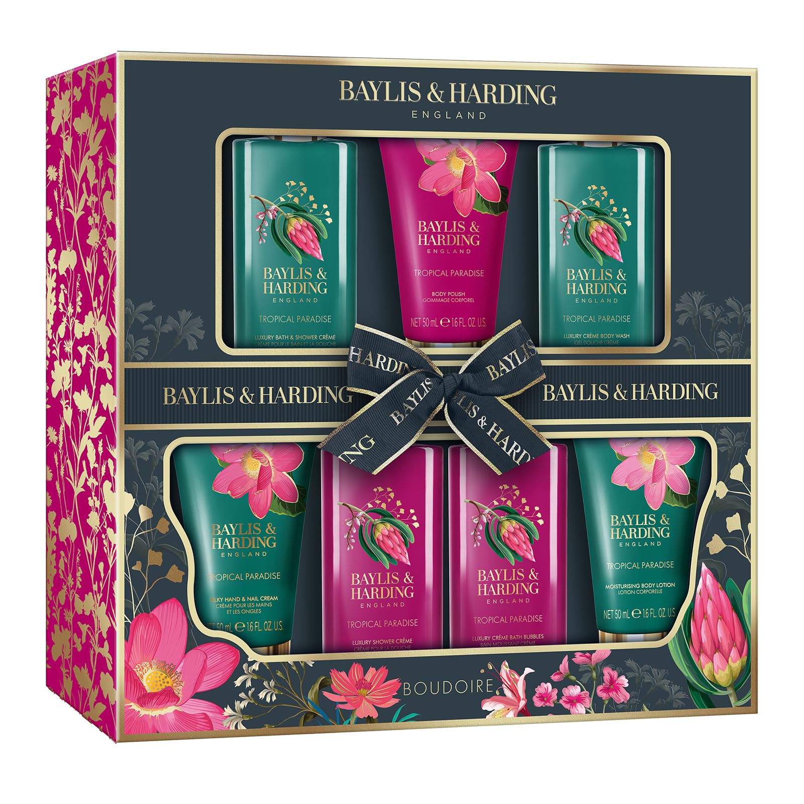 Baylis & Harding Boudoire Tropical Paradise 7 Day Essentials Advent Calendar Gift Set - Vegan 8