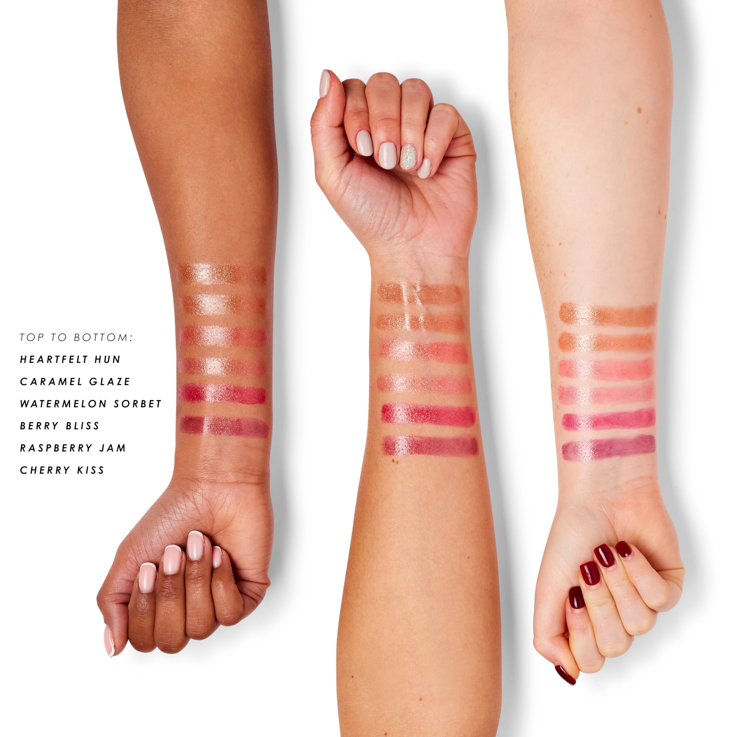 MUA Makeup Academy Hydra Juice Shimmer Peptide Lip Balm, Watermelon Sorbet, Vegan & Cruelty Free, 10 ml 4