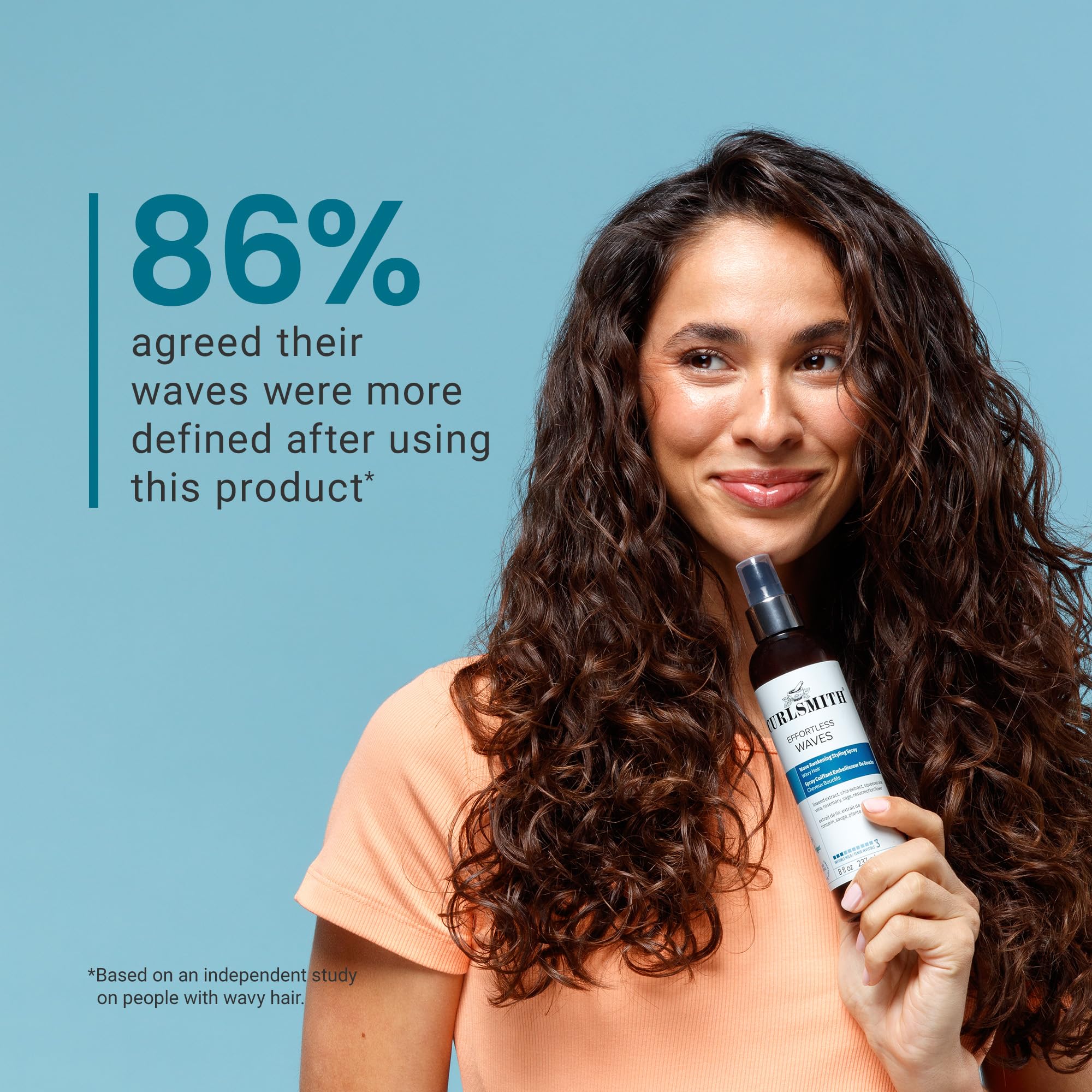 CURLSMITH Effortless Waves Styling Spray for Natural Shape and Frizz Reduction 6