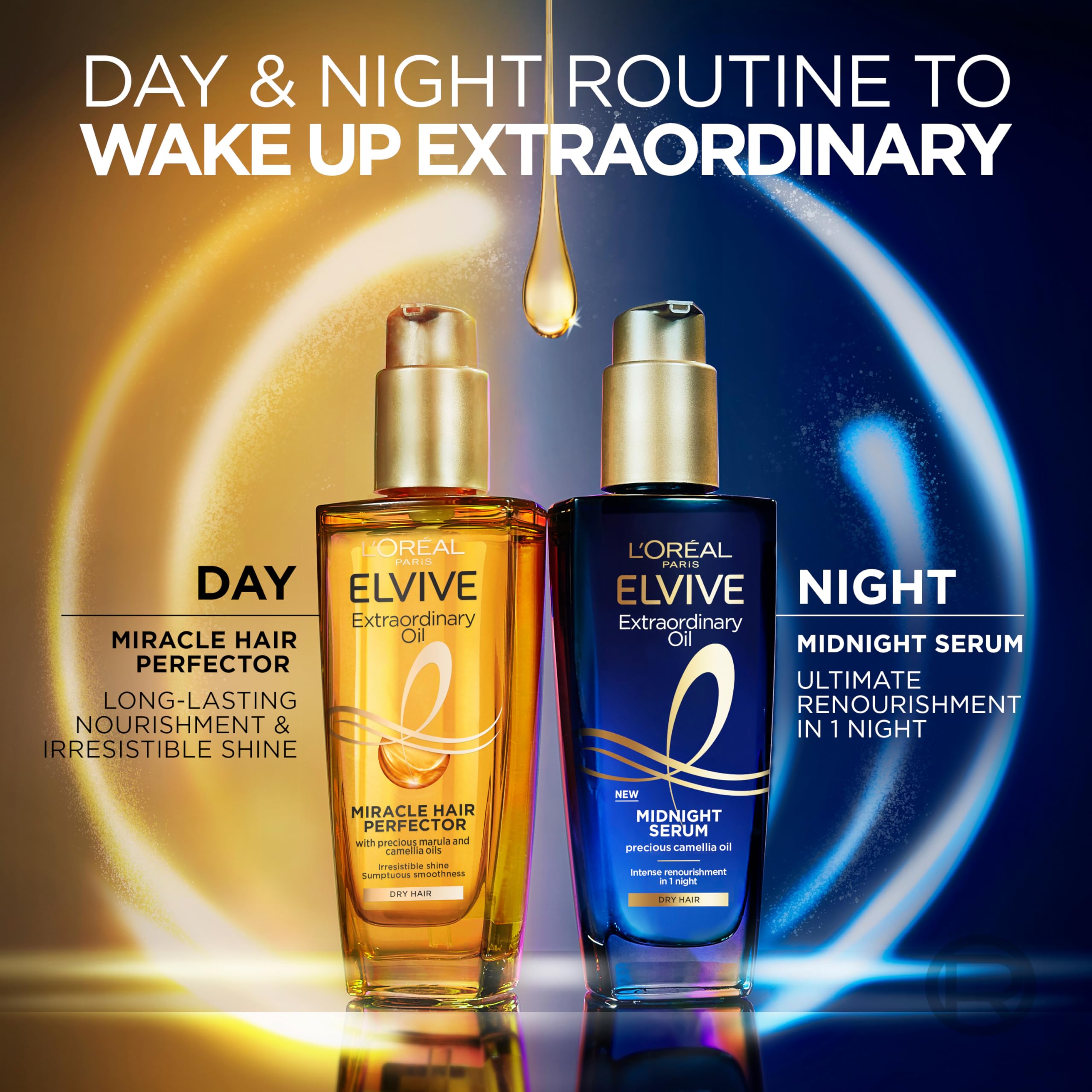 L’Oréal Paris Elvive Extraordinary Oil Midnight Serum - Renourishing Hair Treatment 100ml 6