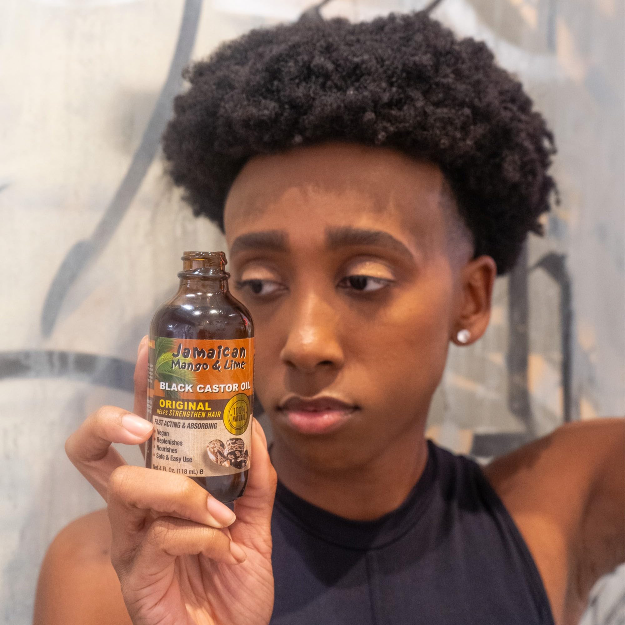 Jamaican Mango & Lime Black Castor Oil - Original, Organic, 118 ml 7