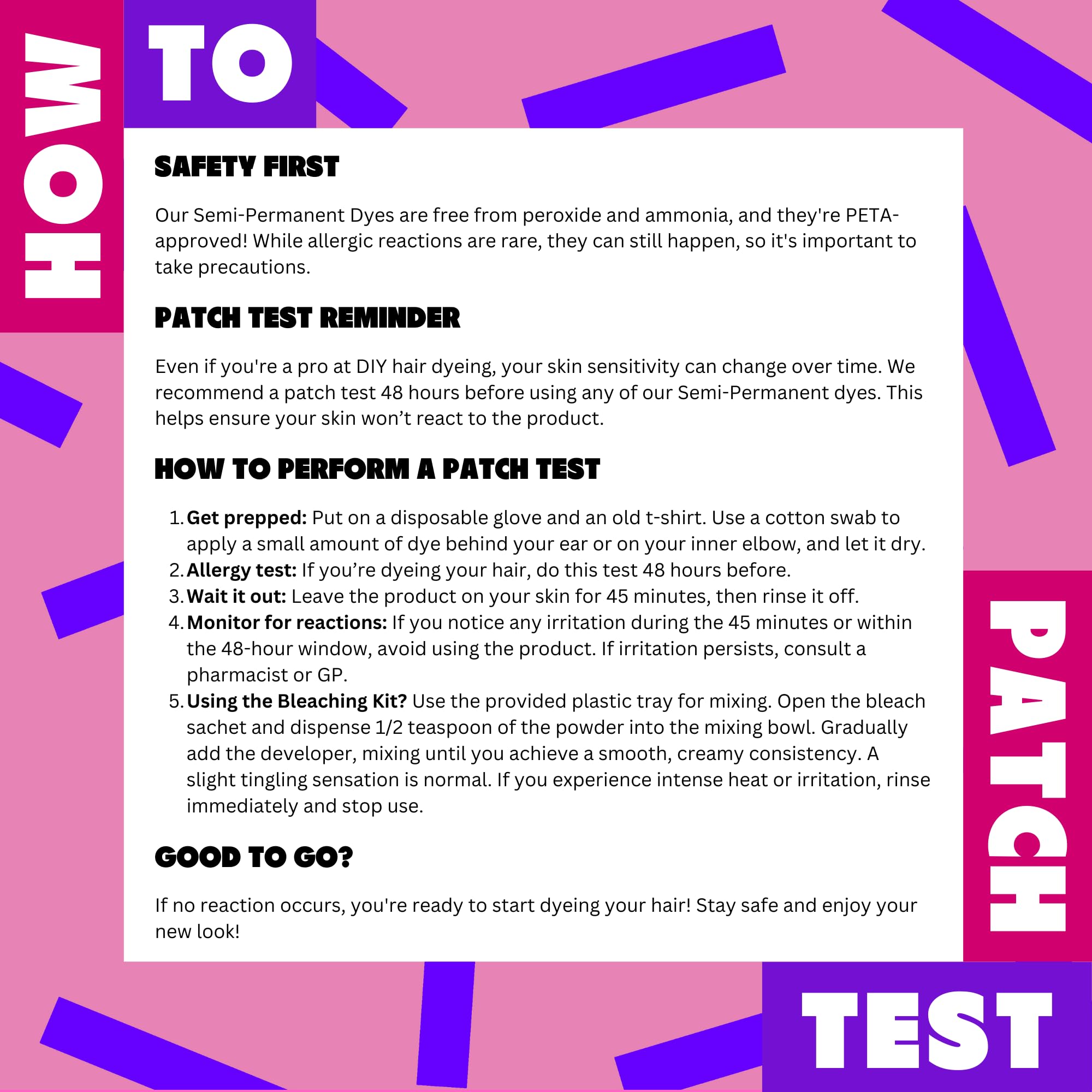 Crazy Color High Lift Bleaching Kit with 30 Vol (9%) Developer & Tools 6