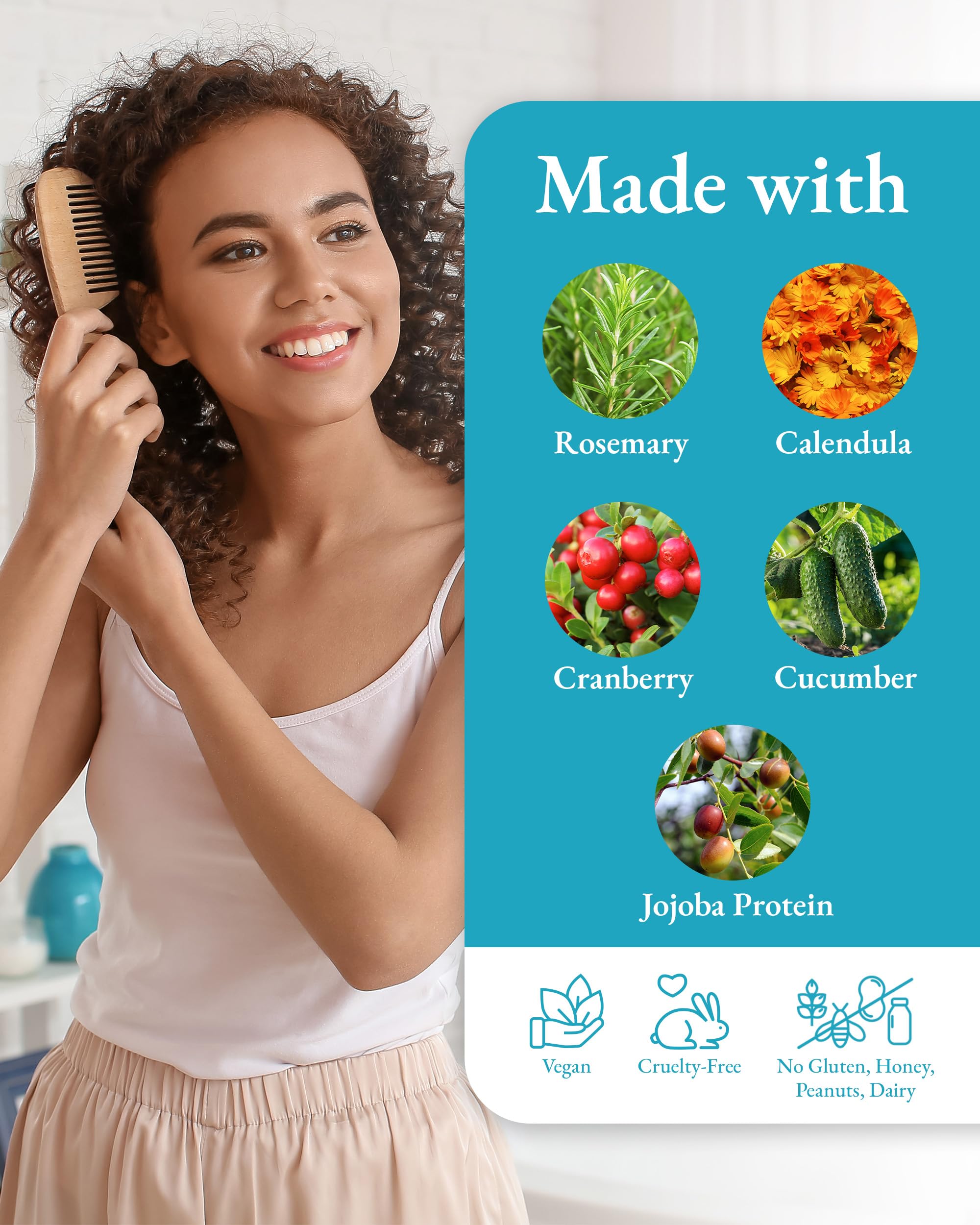 Original Sprout Curl Calmer for Babies & Children - Frizz Control & Hydration 3