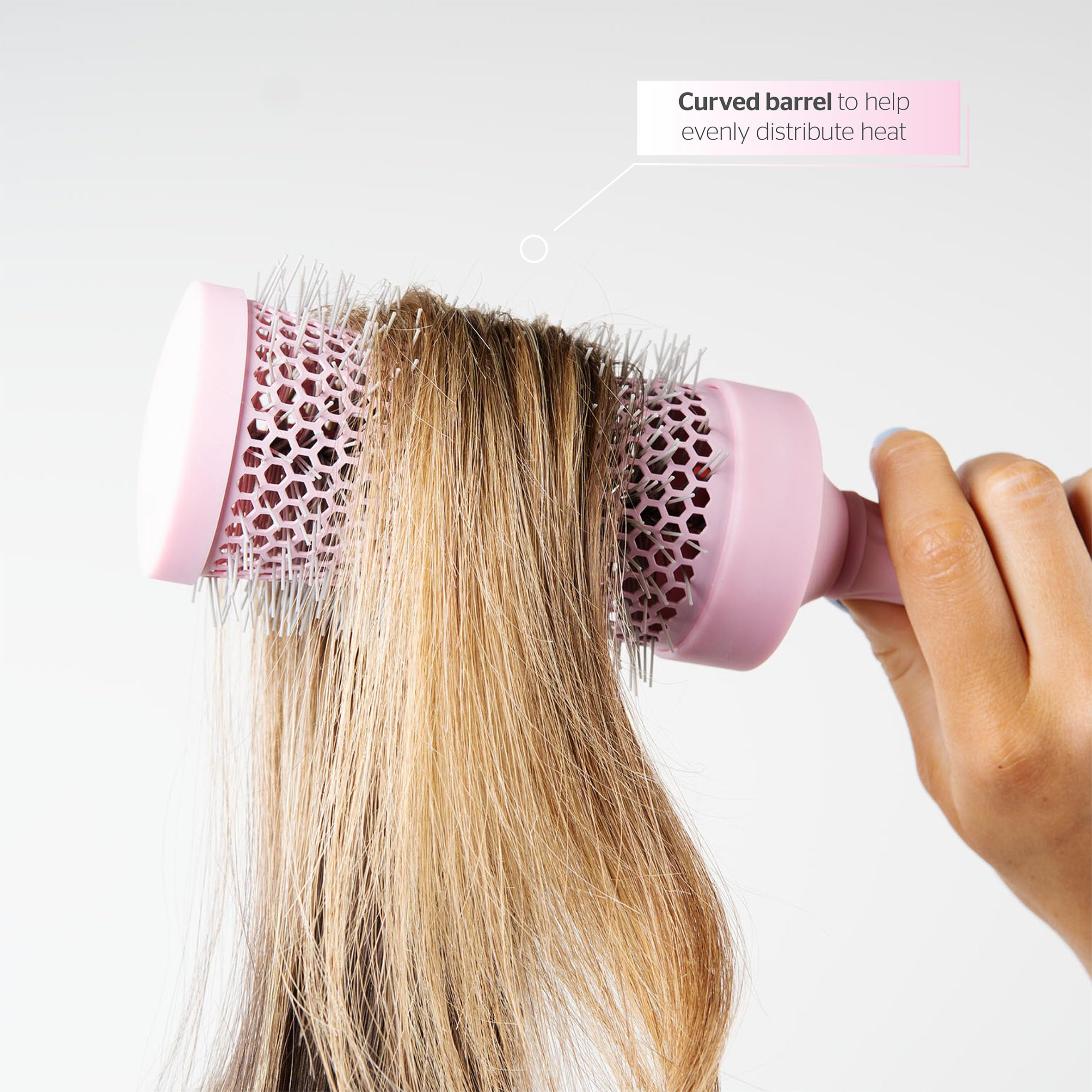 Brushworks Large Radial Vent Brush with Ceramic Barrel for Volume and Fast Drying 6