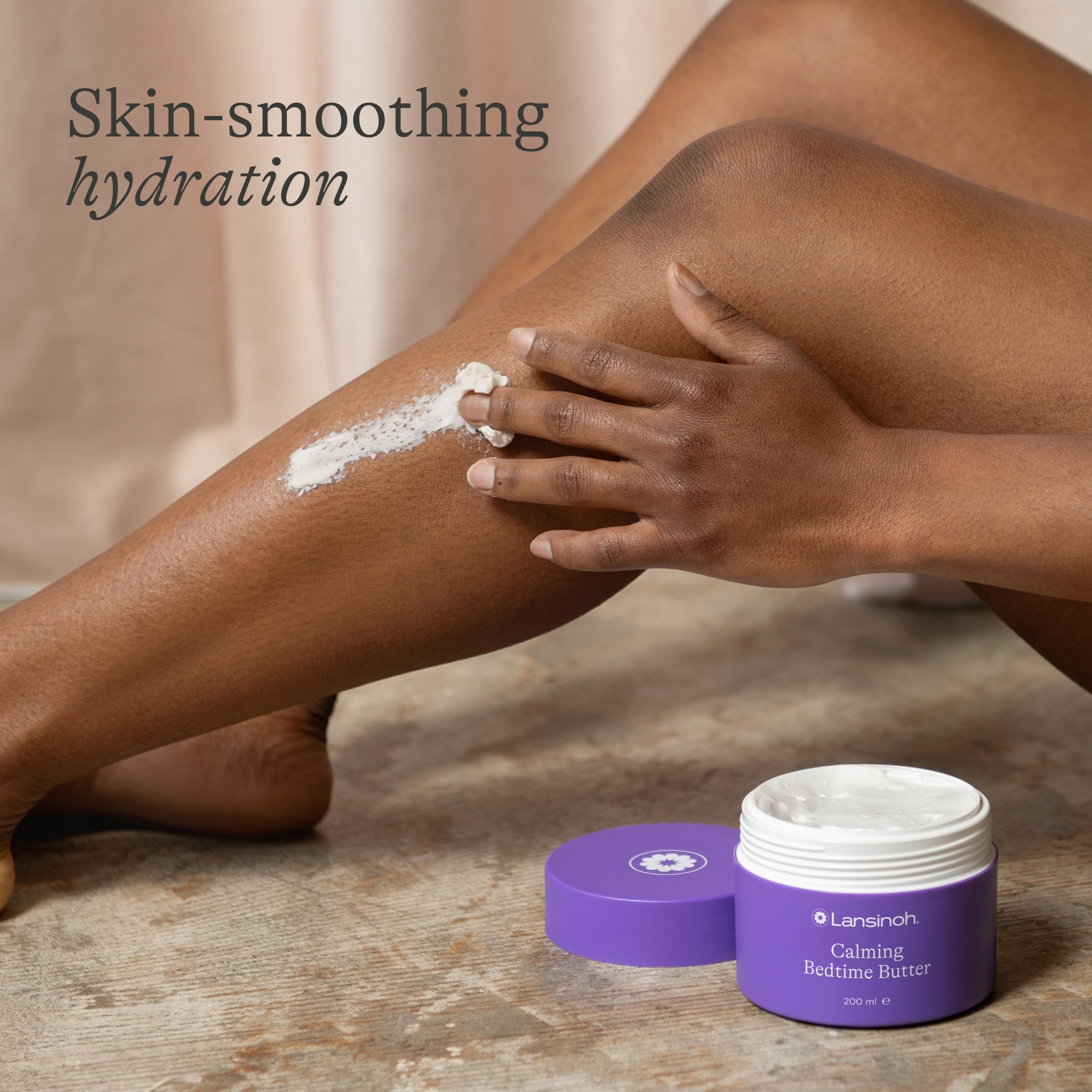 Lansinoh Calming Bedtime Magnesium Butter for Pregnancy & Postpartum - Chamomile & Lavender 6