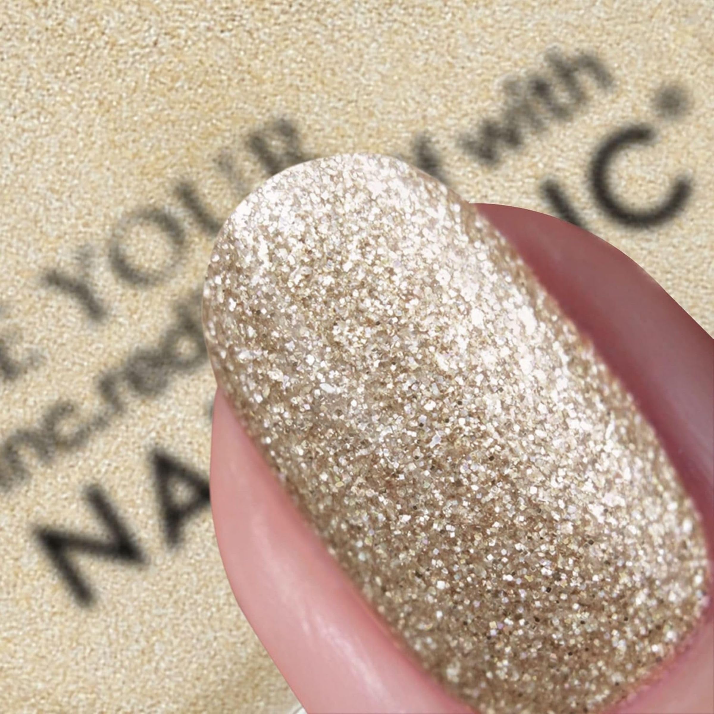 Nails Inc My Golden Hour Duo & Stickers for Long Lasting Glossy Nail Colour 4