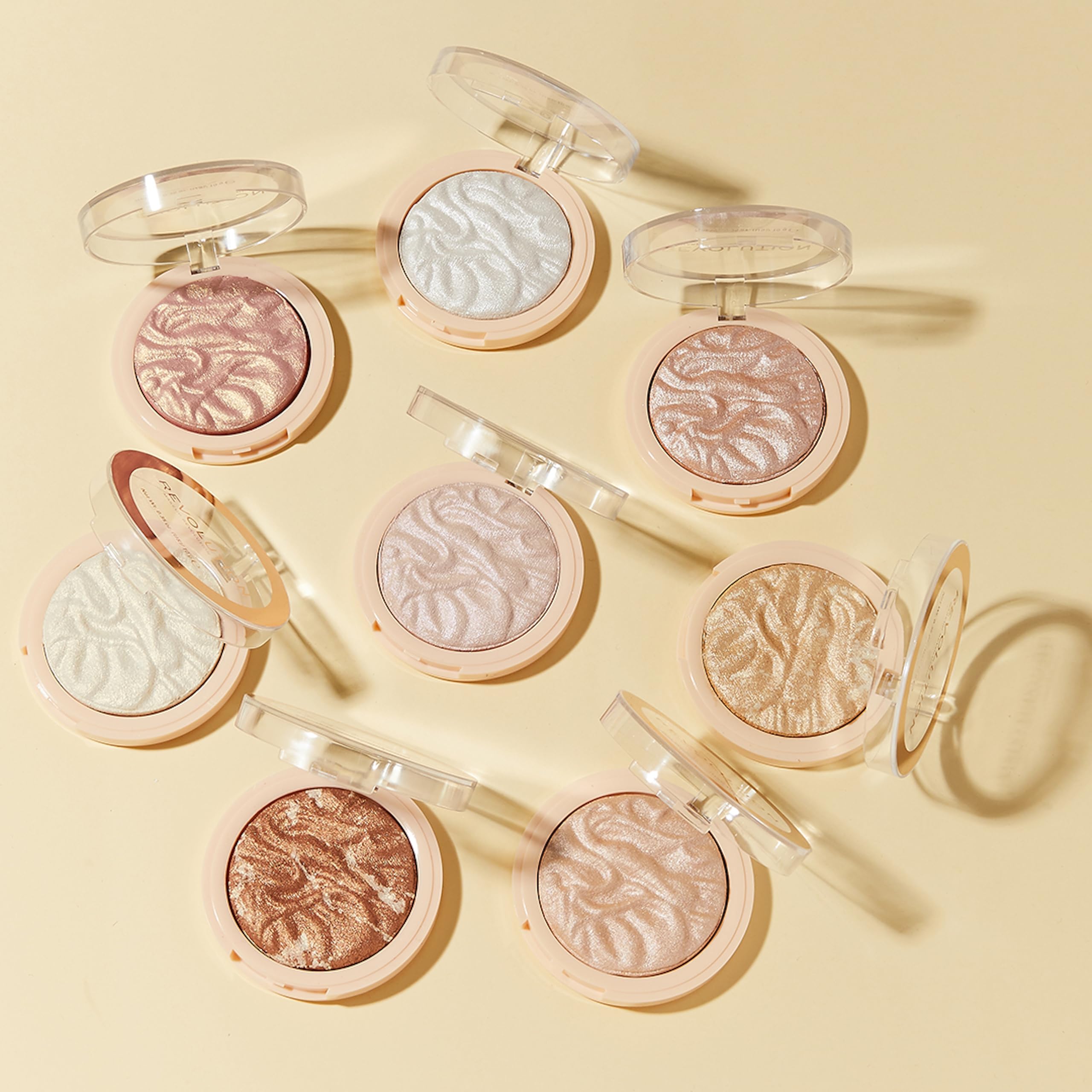Makeup Revolution Reloaded Highlighter Powder for Brighten, Glow & Shimmer 4