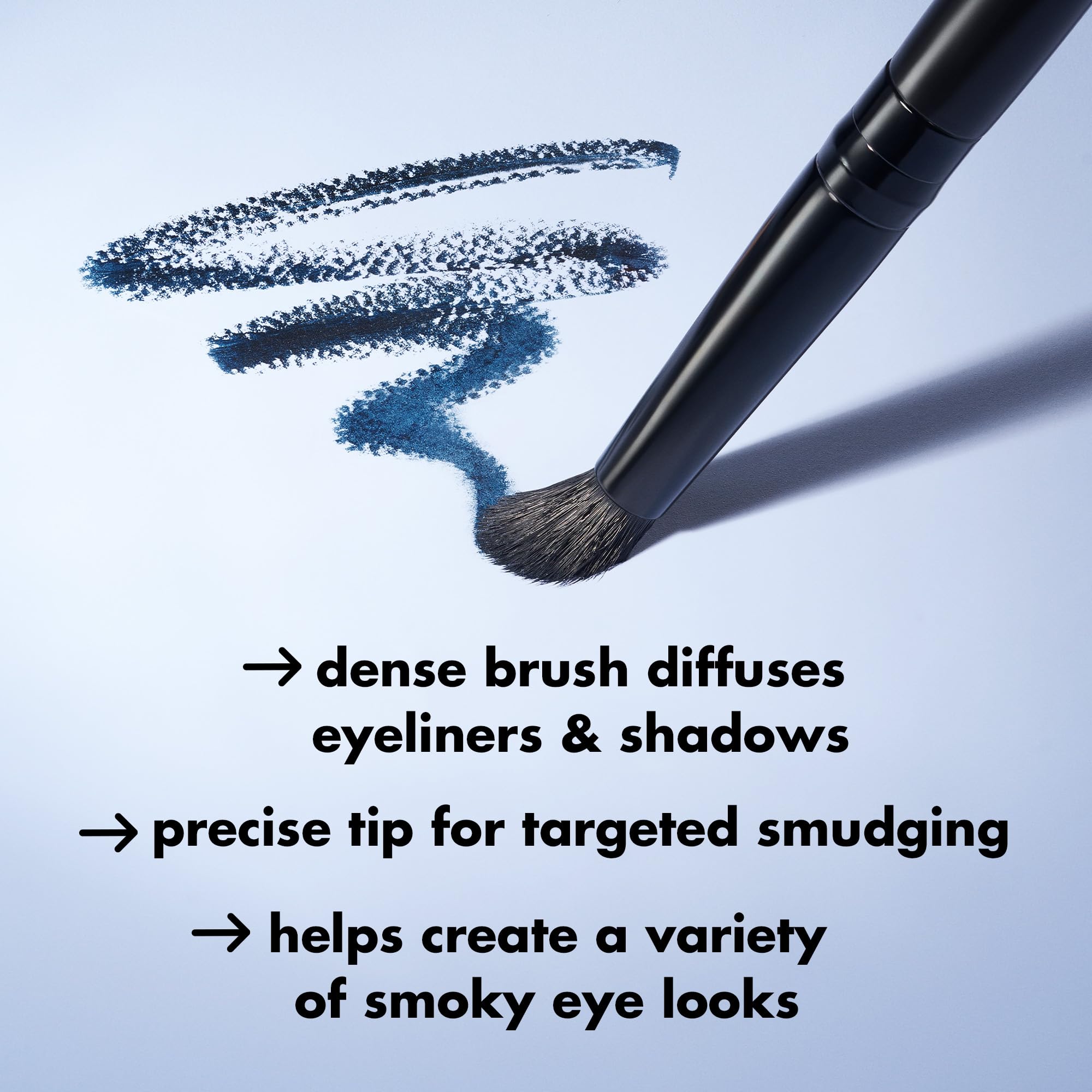 e.l.f. Smudge 'N Smoke Eyeliner Brush for Smoky Eyes and Eyeshadow Application 4