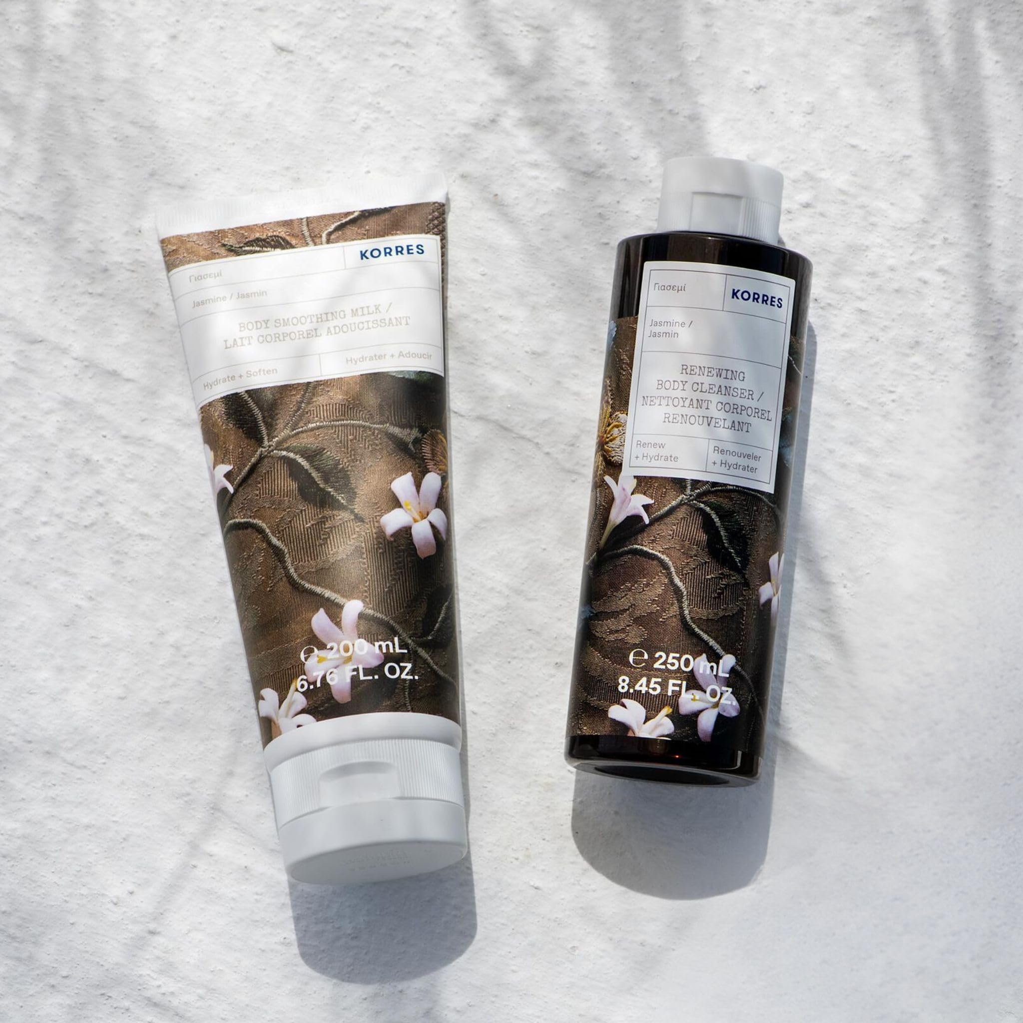 KORRES Jasmine Körperpflege-Geschenkset: 250 ml Duschgel &amp; Körpermilch 5
