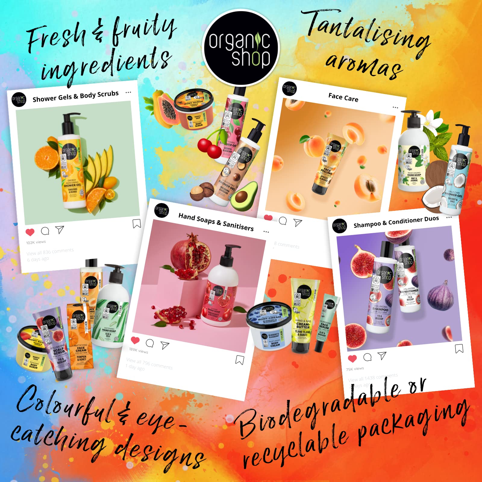 Organic Shop Avocado and Aloe Purifying Micellar Water for All Skin Types, 150 ml 4