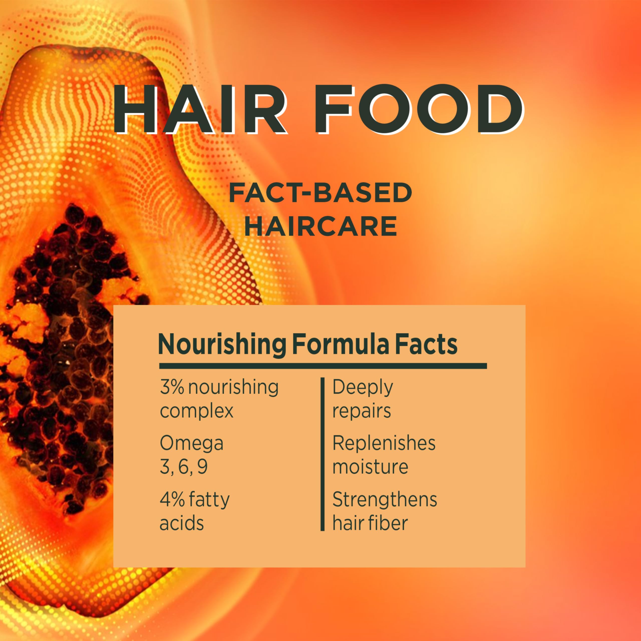 Garnier Hair Food Papaya 3-in-1 Treatment Mask for Damaged Hair, Vegan, 400ml 7