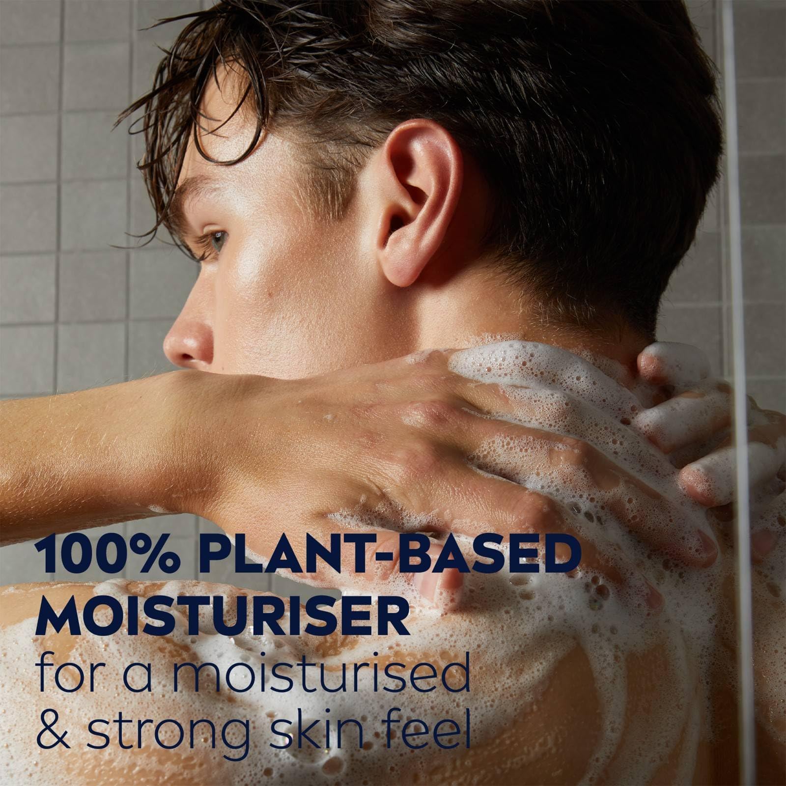 NIVEA MEN Sensitive Shower Gel 500 ml - Alcohol-Free Body, Face & Hair Wash 5