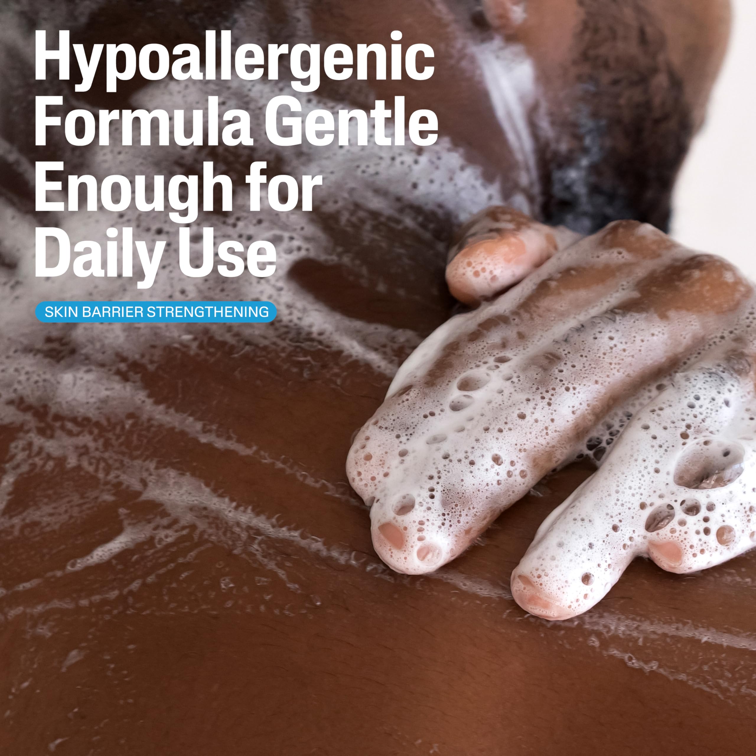 Cetaphil PRO Duschgel, 295 ml, für juckende und zu Ekzemen neigende Haut, mit Nia 3