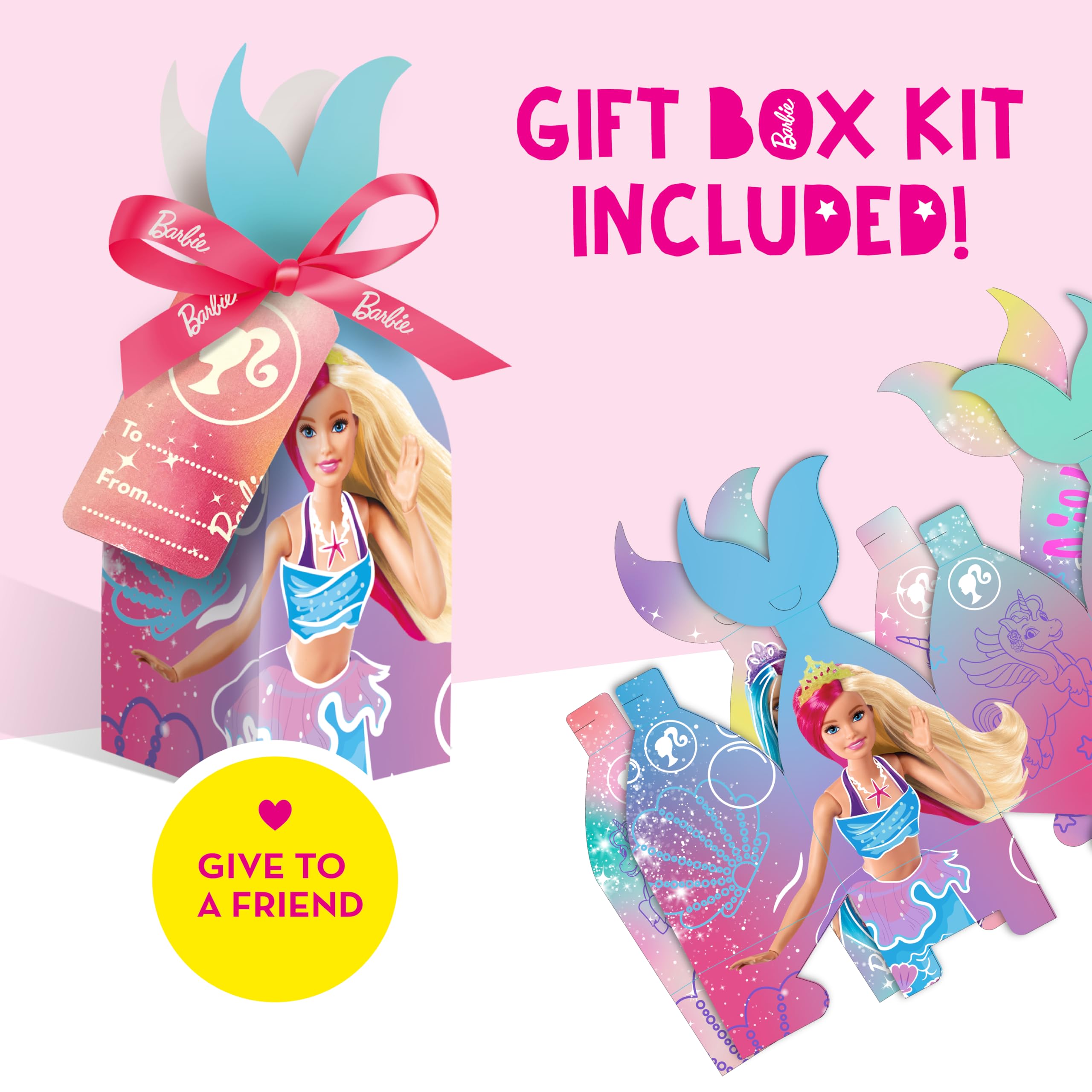 BLADEZ Barbie DIY Bath Fizzers Kit with Pink Colour and Peach Scent 4