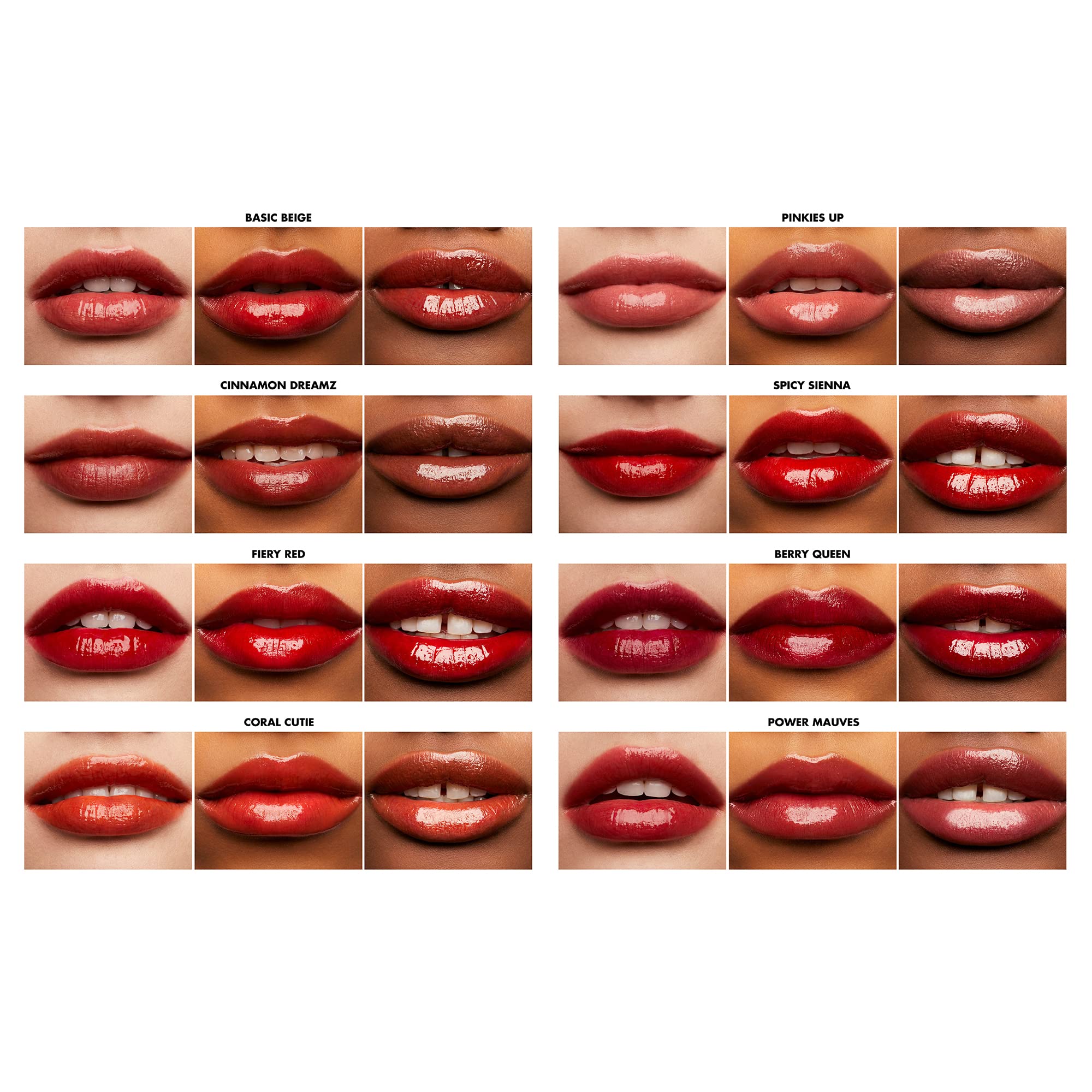 elf Cosmetics Glossy Lip Stain, leichter, lang anhaltender Lippenstift für AS 5