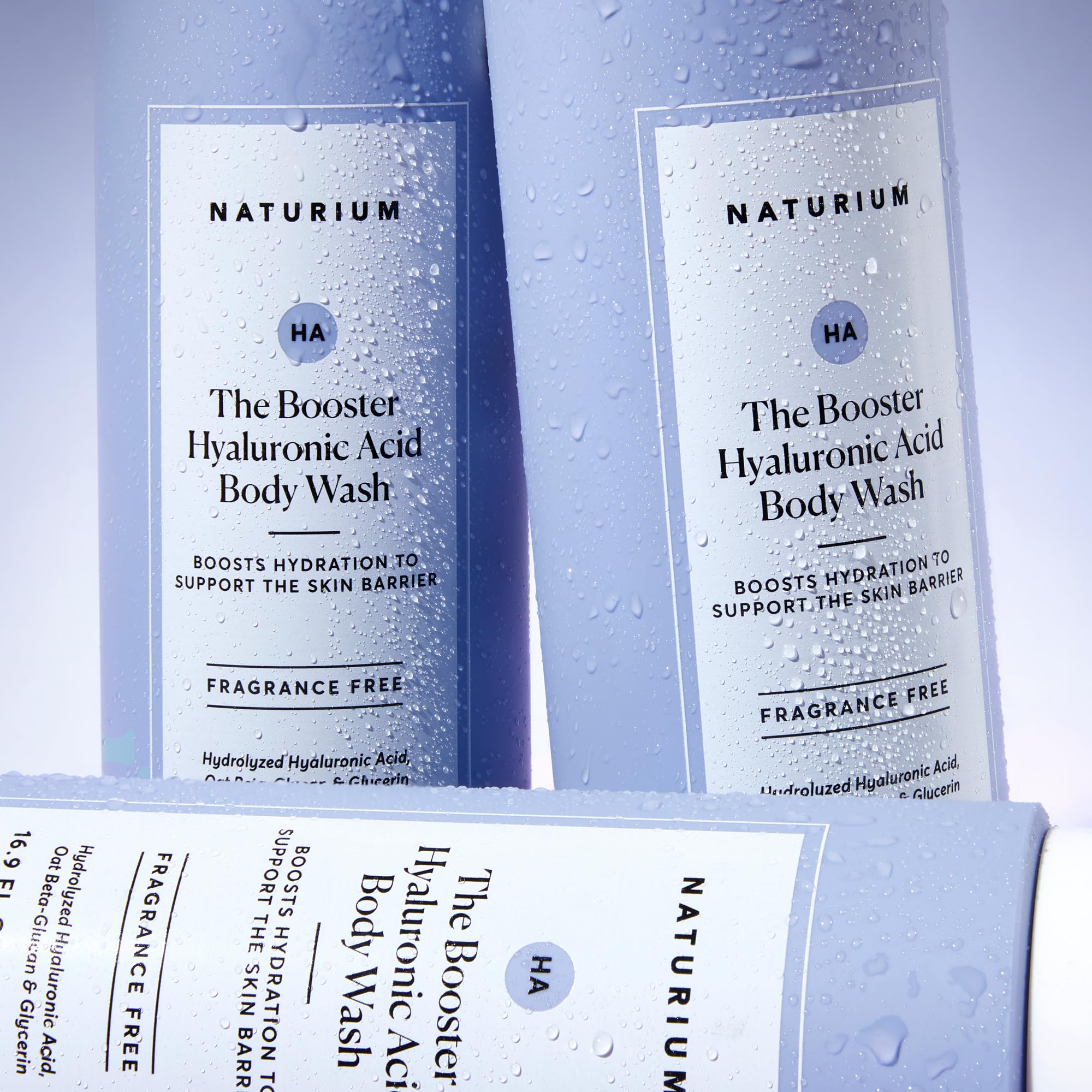 Naturium The Booster Hyaluronic Acid Body Wash, Hydrating & Moisturising with Glycerin & Vitamin B5, 16.9 OZ 4