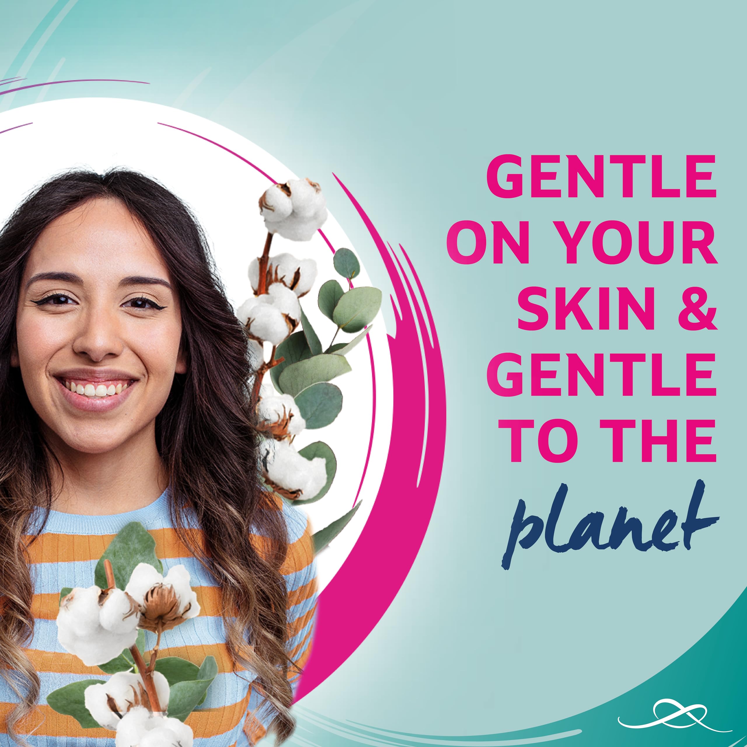 Lil-Lets Organic Cotton Wool Round Pads, 600 Count (6 x 100), GOTS Certified, Soft & Absorbent 8